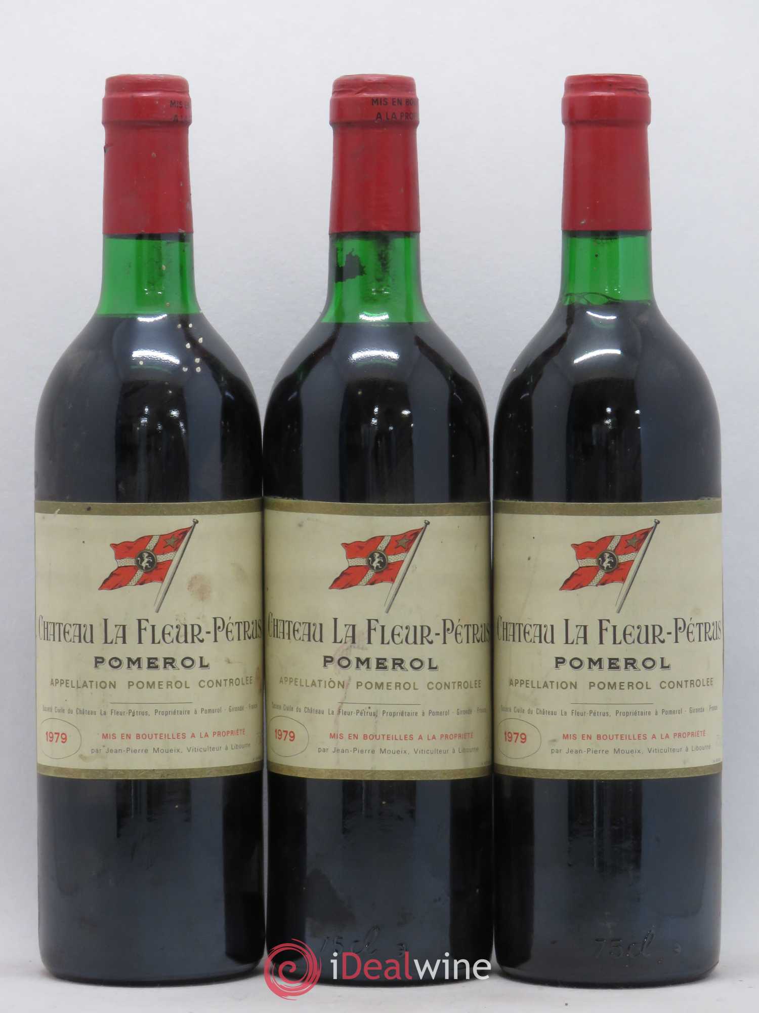Château la Fleur Petrus 1979 - Lot de 3 bouteilles - 0