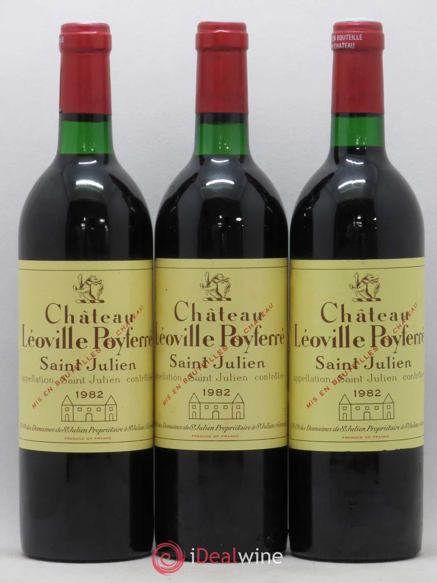 Château Léoville Poyferré 2ème Grand Cru Classé 1982 - Lot de 12 bouteilles - 2