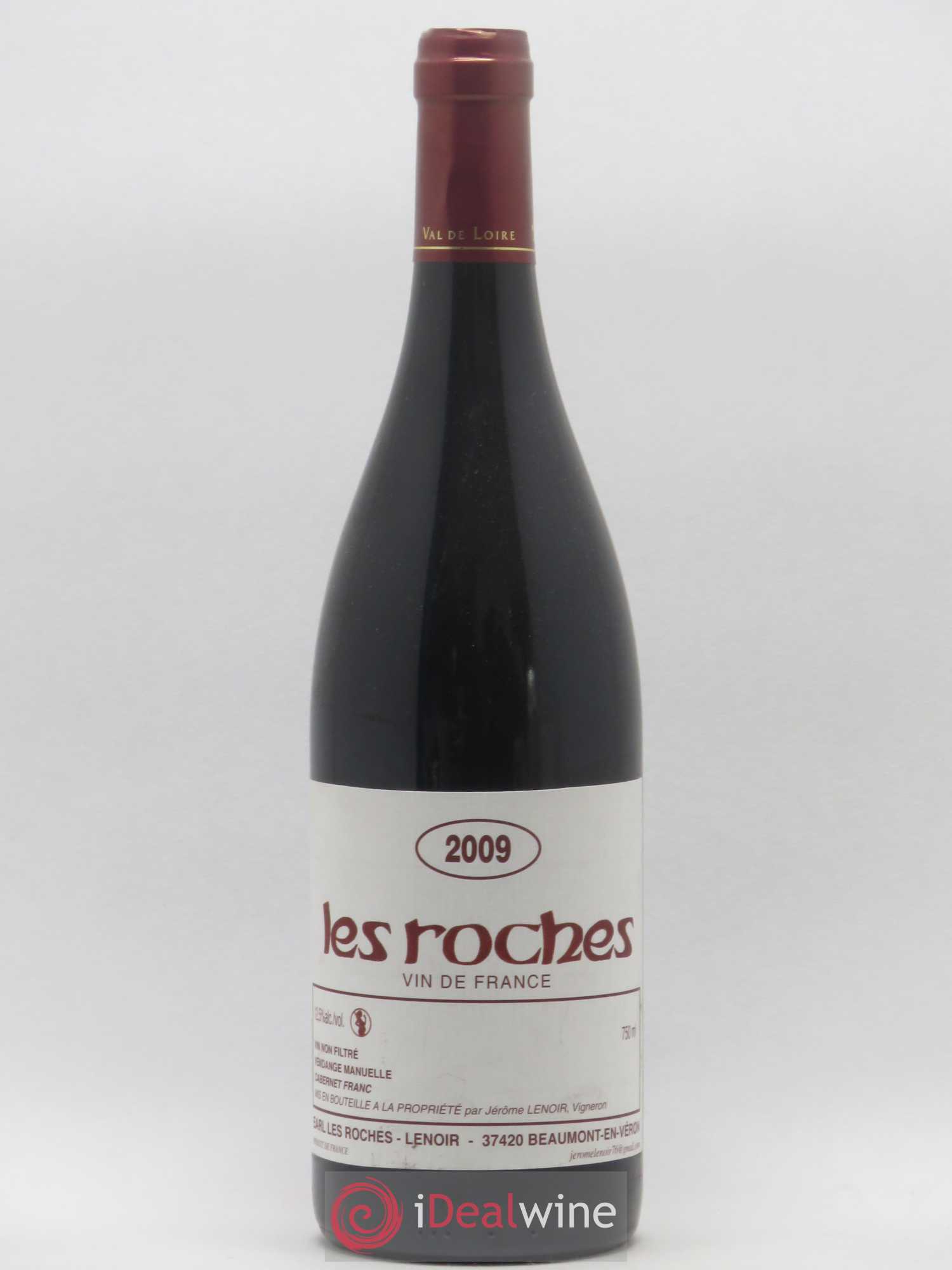 Vin de France Les Roches Lenoir (Domaine) (sans prix de réserve) 2009 - Lot de 1 bouteille - 0