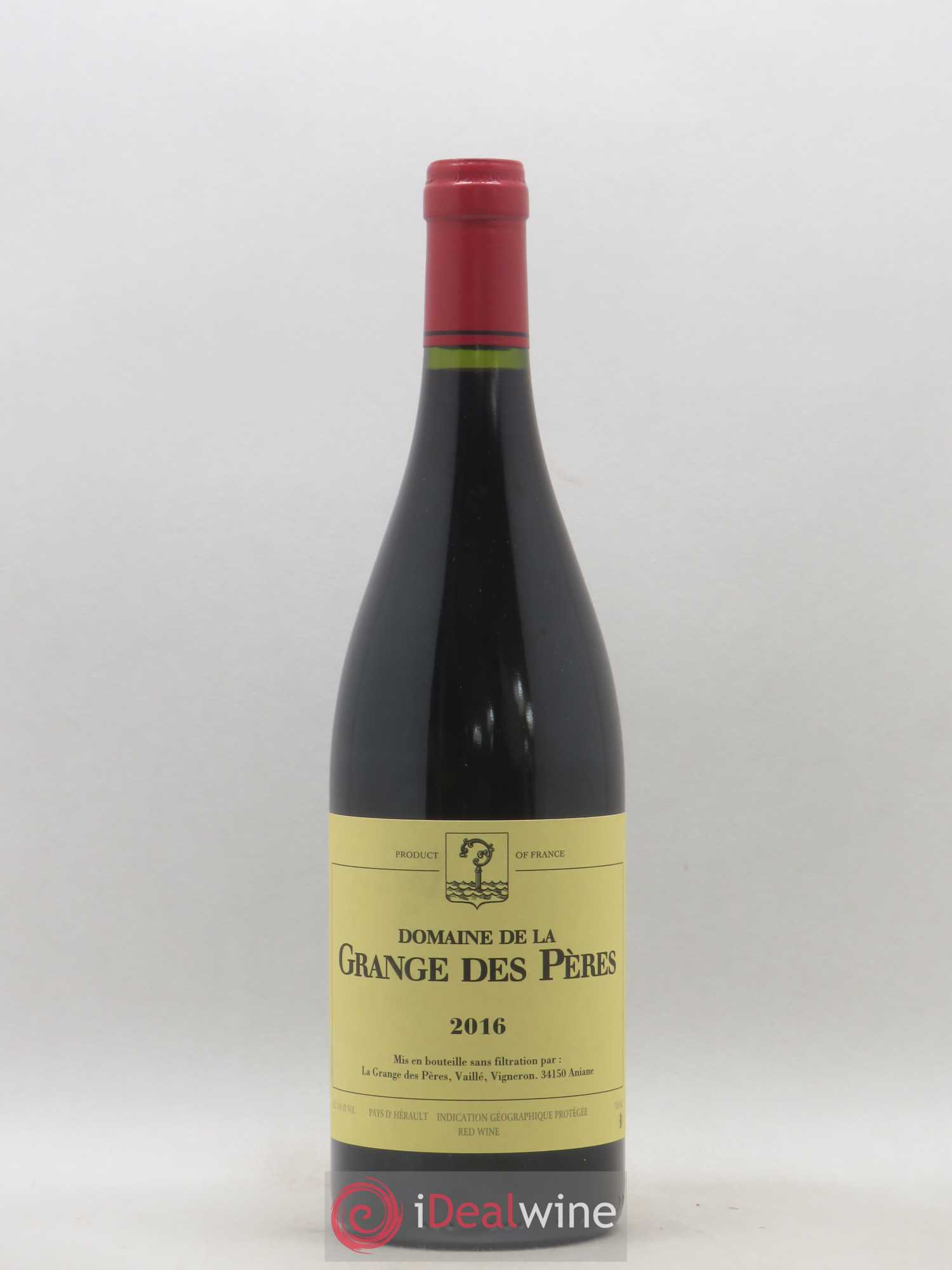 Pays d'Hérault Grange des Pères Laurent Vaillé 2016 - Lot de 1 bouteille - 0