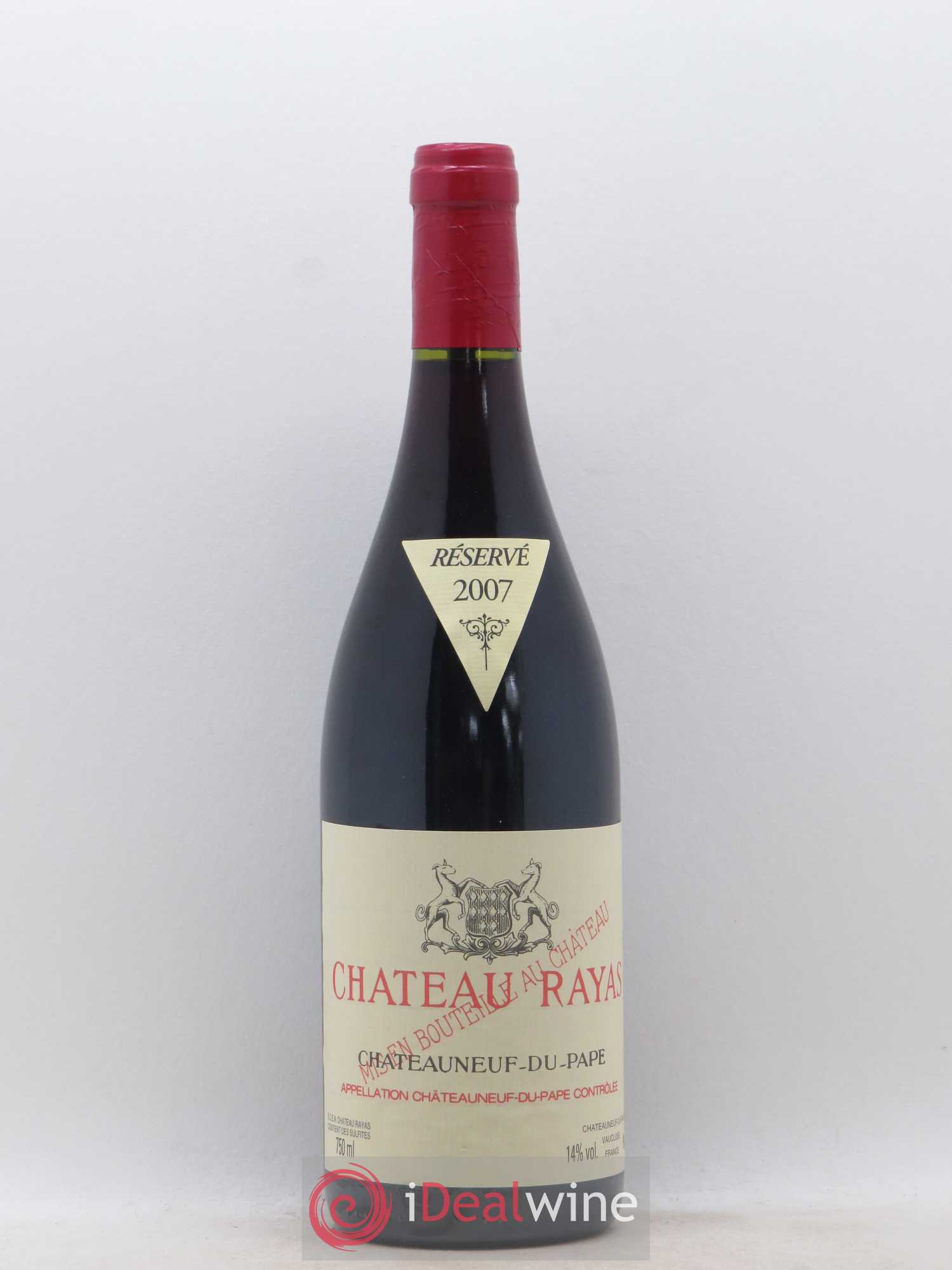 Châteauneuf-du-Pape Château Rayas Emmanuel Reynaud 2007 - Lot de 1 bouteille - 0