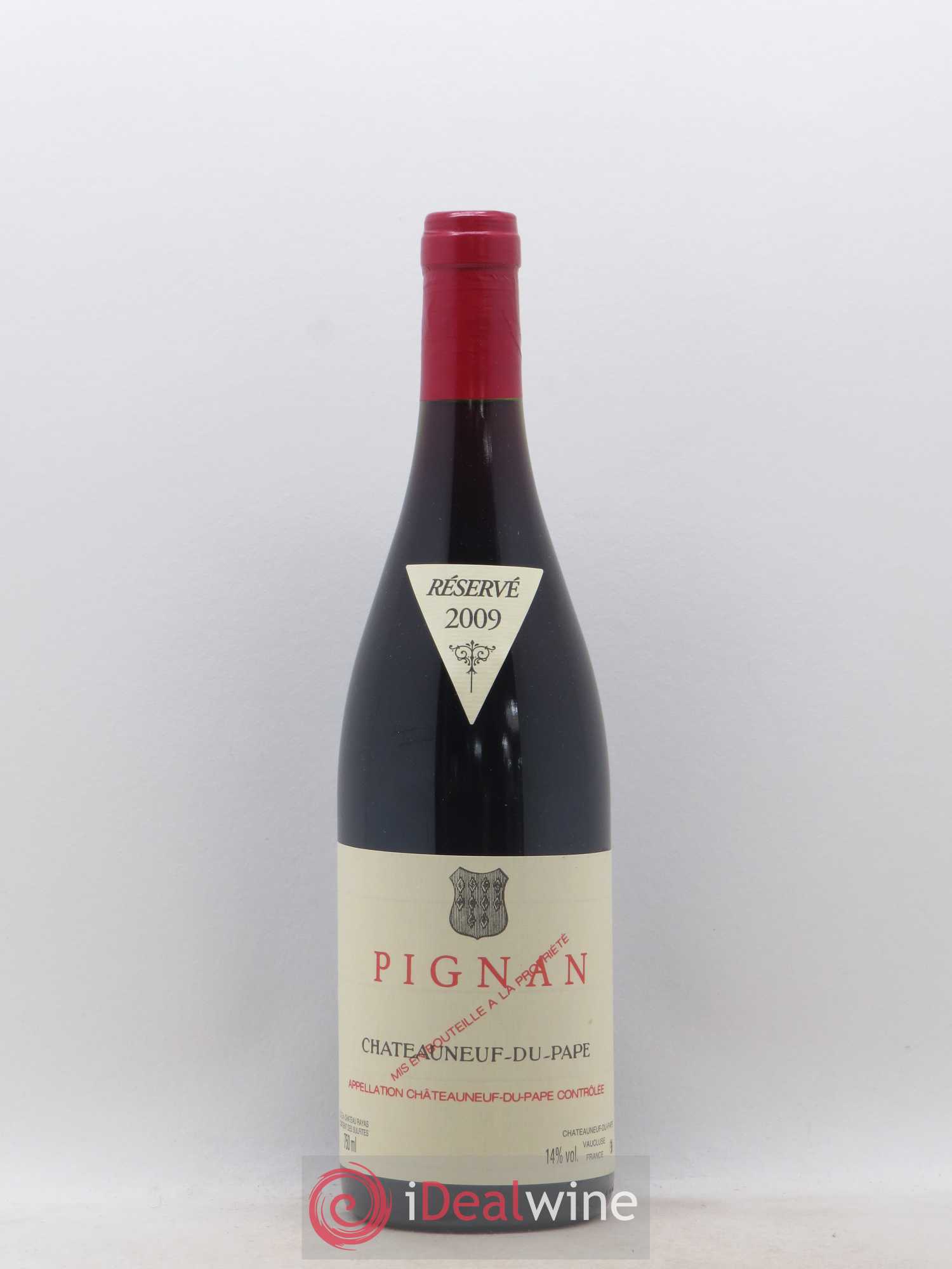 Châteauneuf-du-Pape Pignan Emmanuel Reynaud 2009 - Lot de 1 bouteille - 0