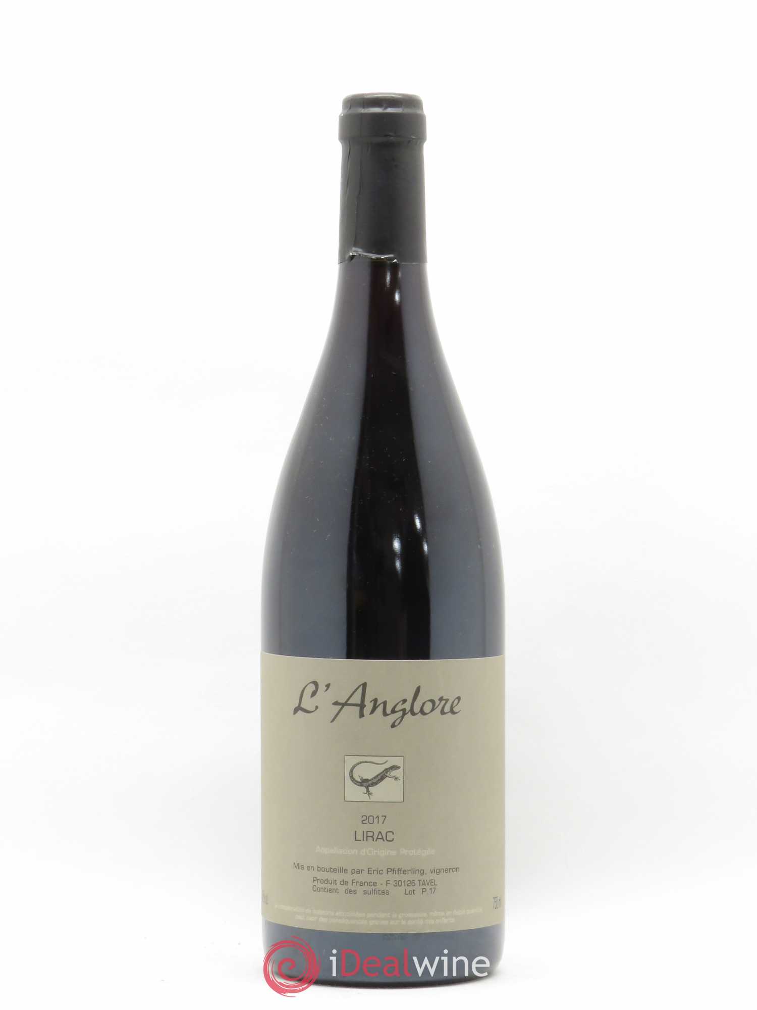 Lirac L'Anglore 2017 - Lot de 1 bouteille - 0