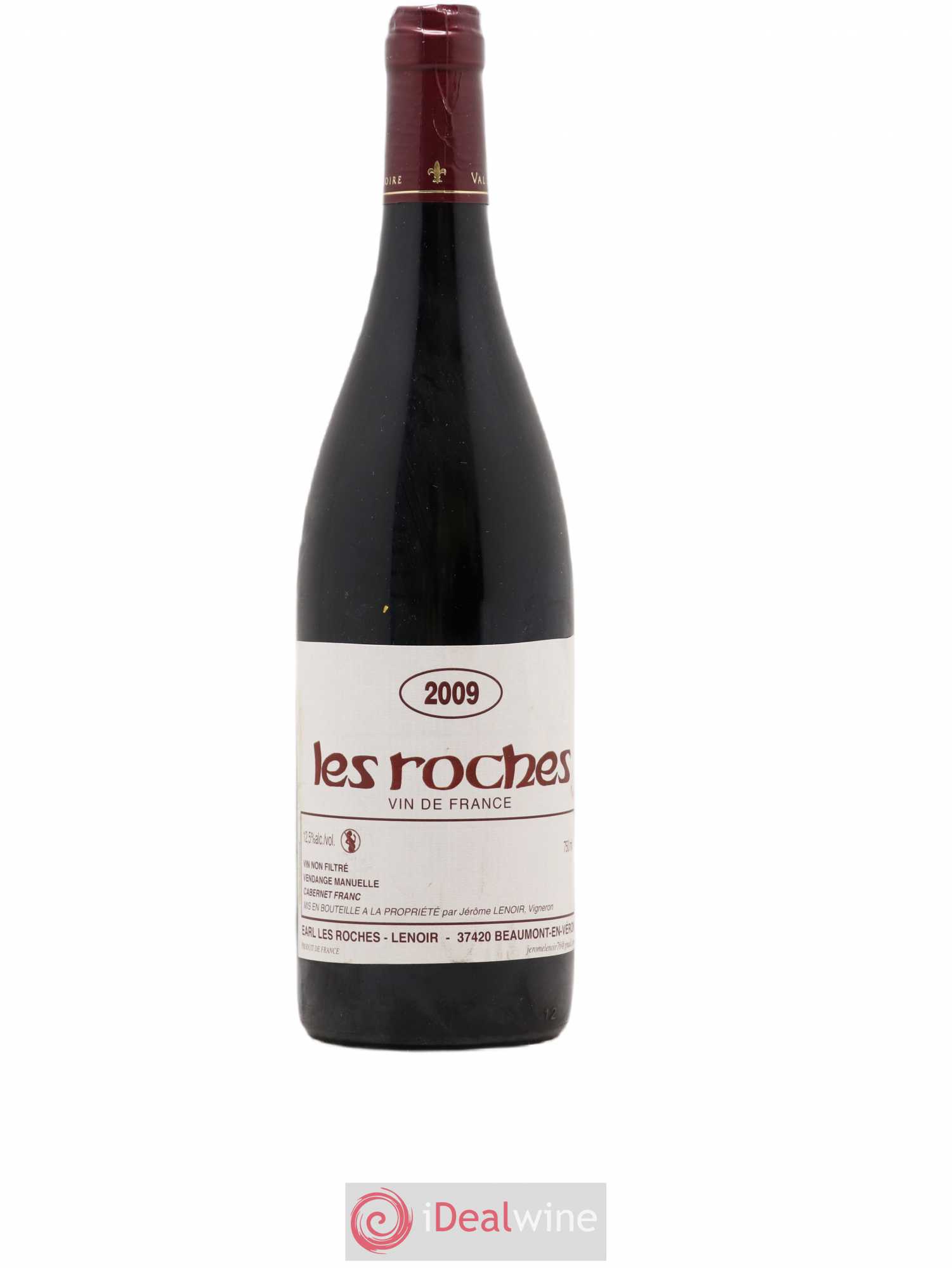 Vin de France Les Roches Lenoir (Domaine) (sans prix de réserve) 2009 - Lot de 1 bouteille - 0