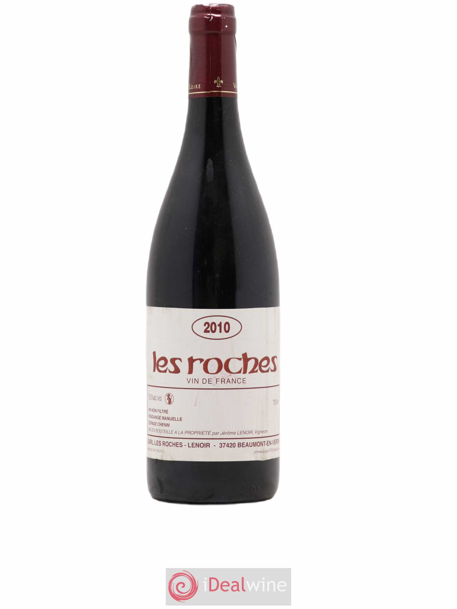 Vin de France Les Roches Lenoir (Domaine) (sans prix de réserve) 2010 - Lot de 1 bouteille - 0