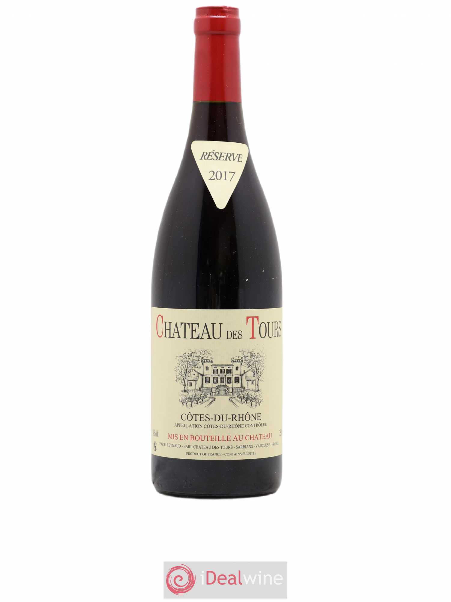 Côtes-du-Rhône Château des Tours Emmanuel Reynaud 2017 - Lot de 1 bouteille - 0