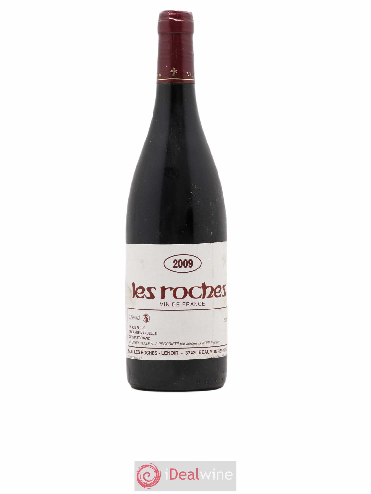 Vin de France Les Roches Lenoir (Domaine) (sans prix de réserve) 2009 - Lot de 1 bouteille - 0