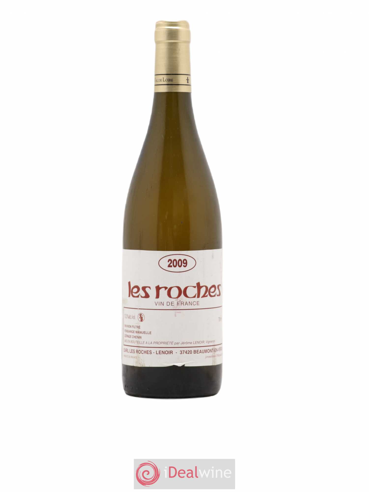 Vin de France Les Roches Lenoir (Domaine) 2009 - Lot de 1 bouteille - 0