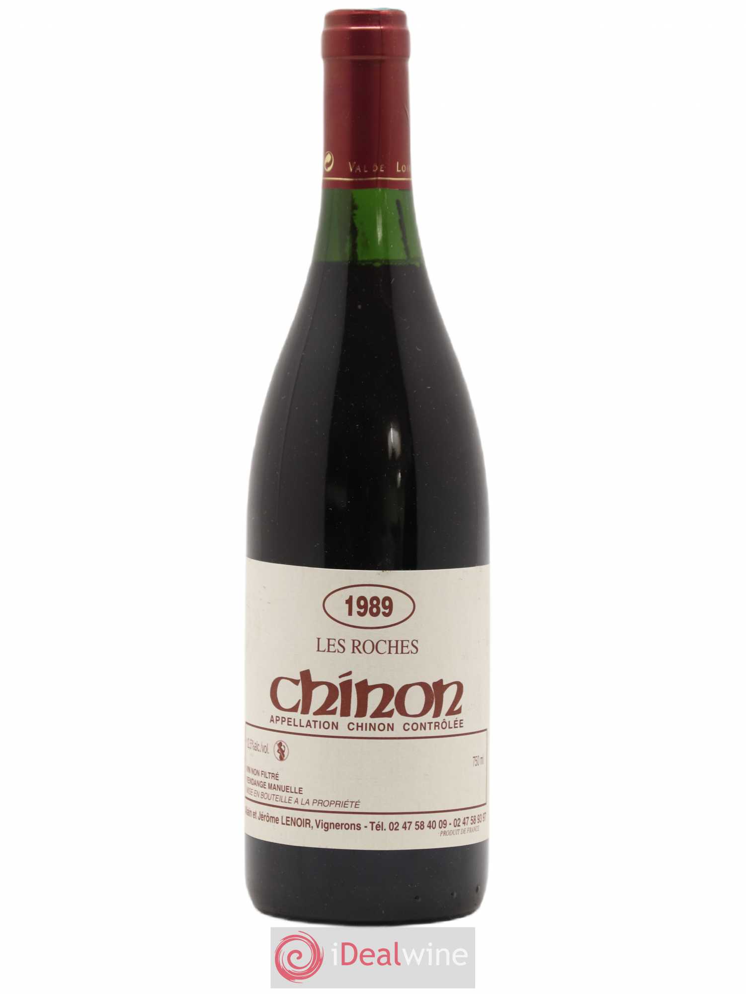 Chinon Les Roches Lenoir (Domaine) 1989 - Lot de 1 bouteille - 0