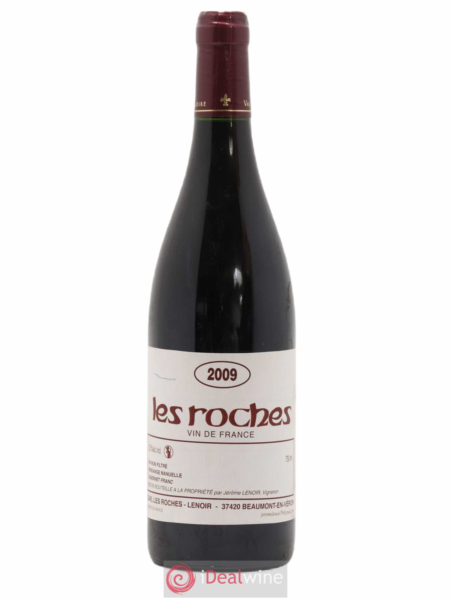 Vin de France Les Roches Lenoir (Domaine) (sans prix de réserve) 2009 - Lot de 1 bouteille - 0