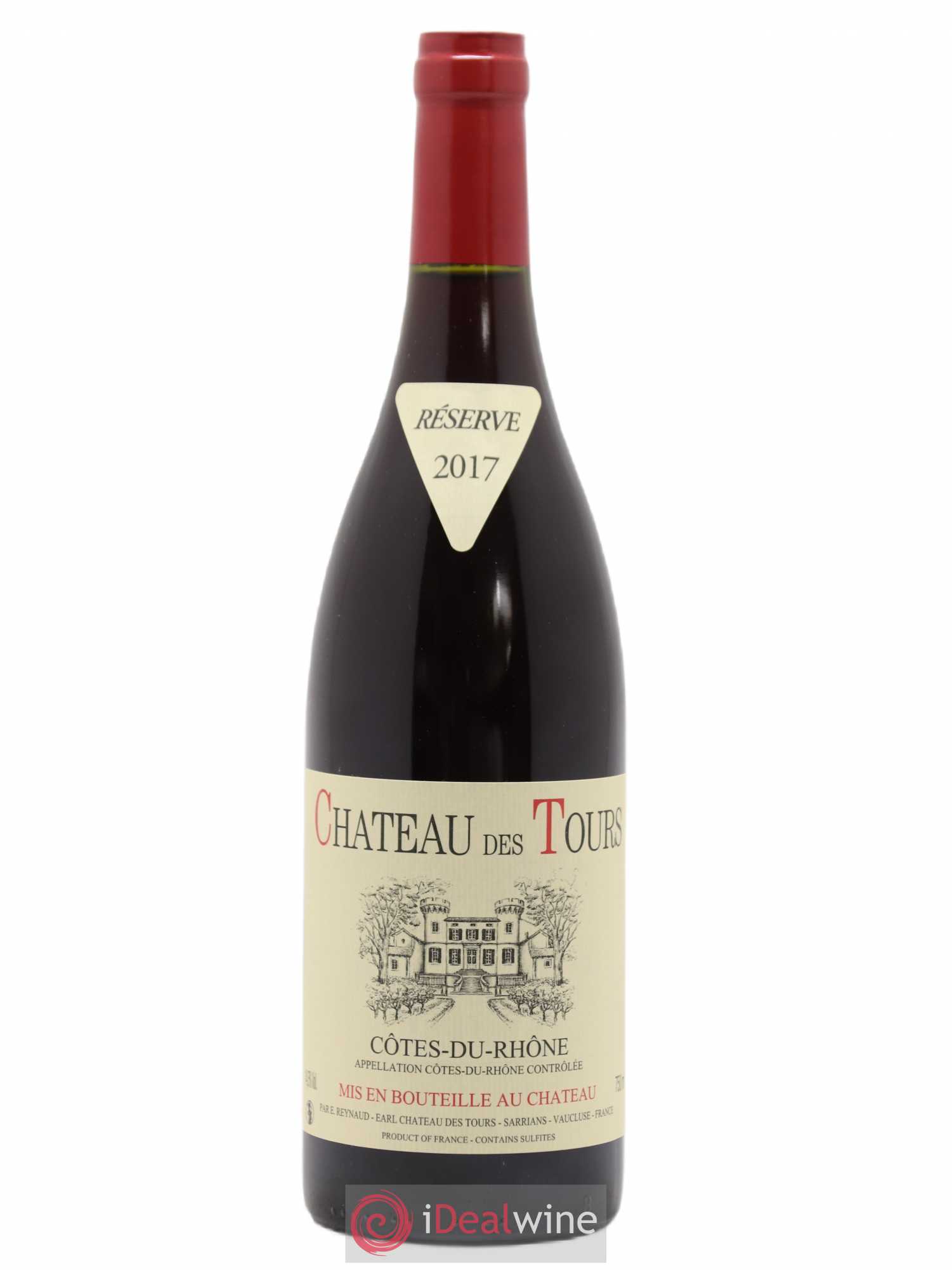 Côtes-du-Rhône Château des Tours Emmanuel Reynaud 2017 - Lot de 1 bouteille - 0