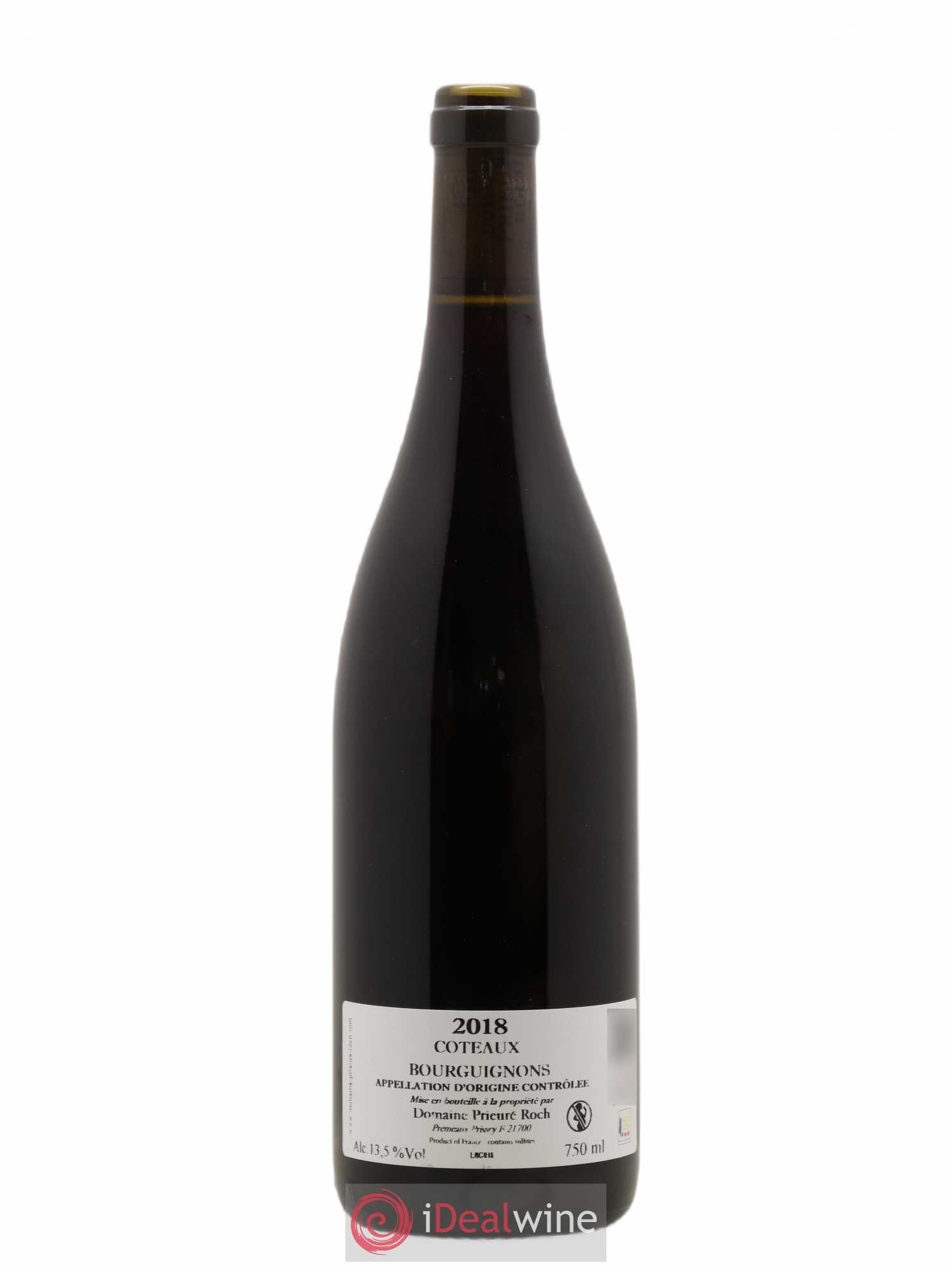 Coteaux Bourguignons Prieuré Roch 2018 - Lot de 1 bouteille - 1