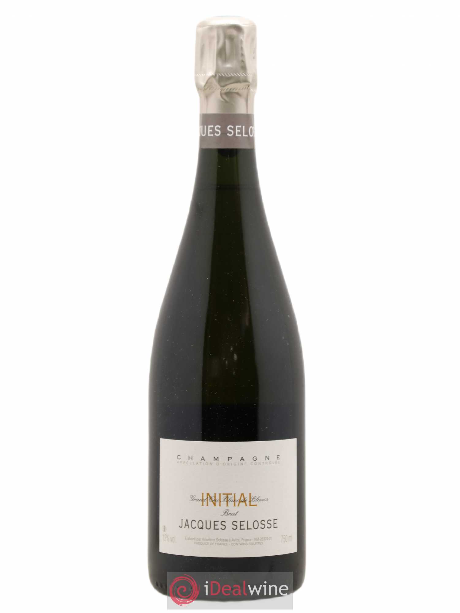 Initial Brut Jacques Selosse - Lot de 1 bouteille - 0