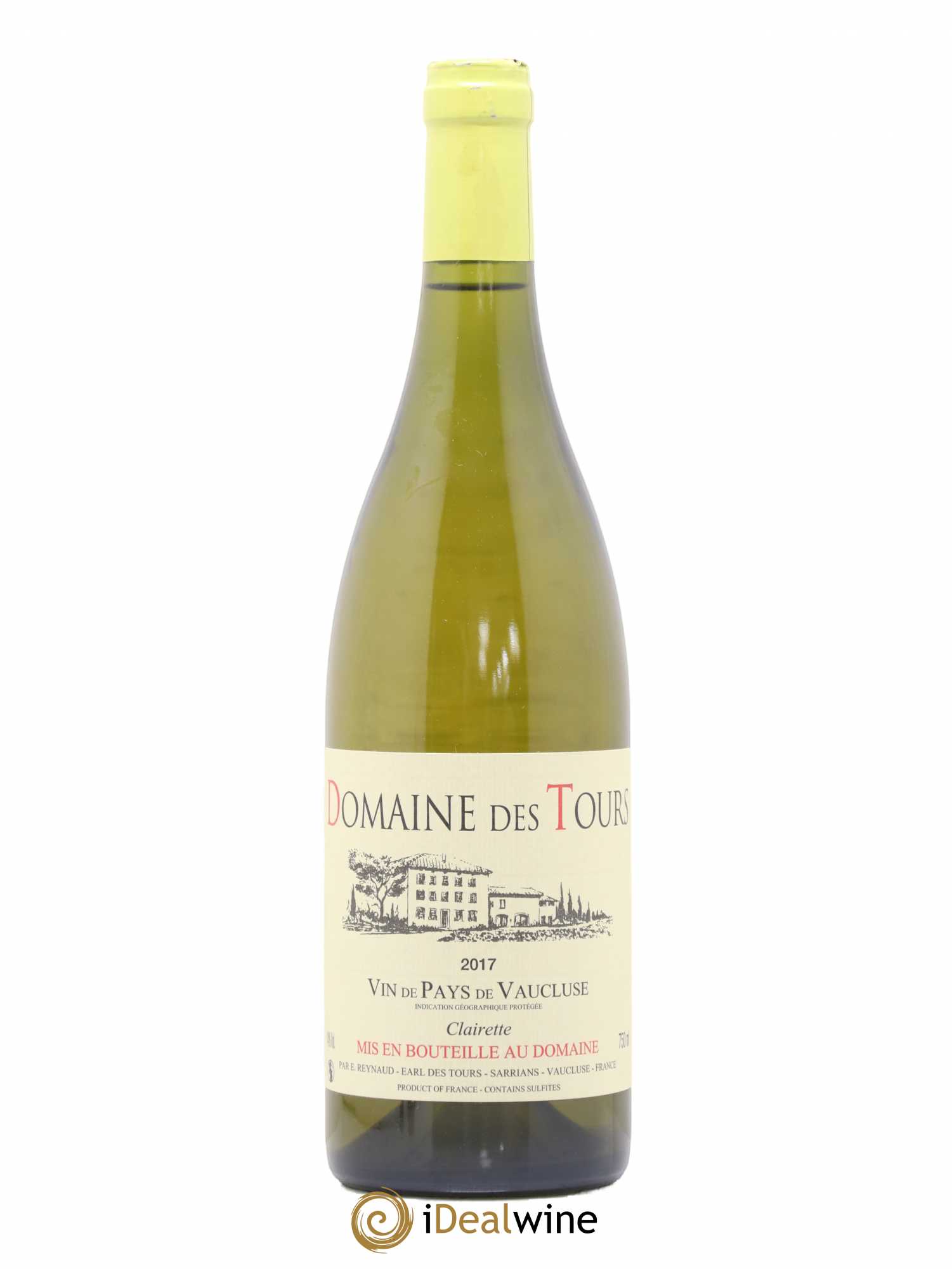 Vaucluse (Vin de Pays de Vaucluse) Domaine des Tours Emmanuel Reynaud (sans prix de réserve) 2017 - Lot de 1 bouteille - 0