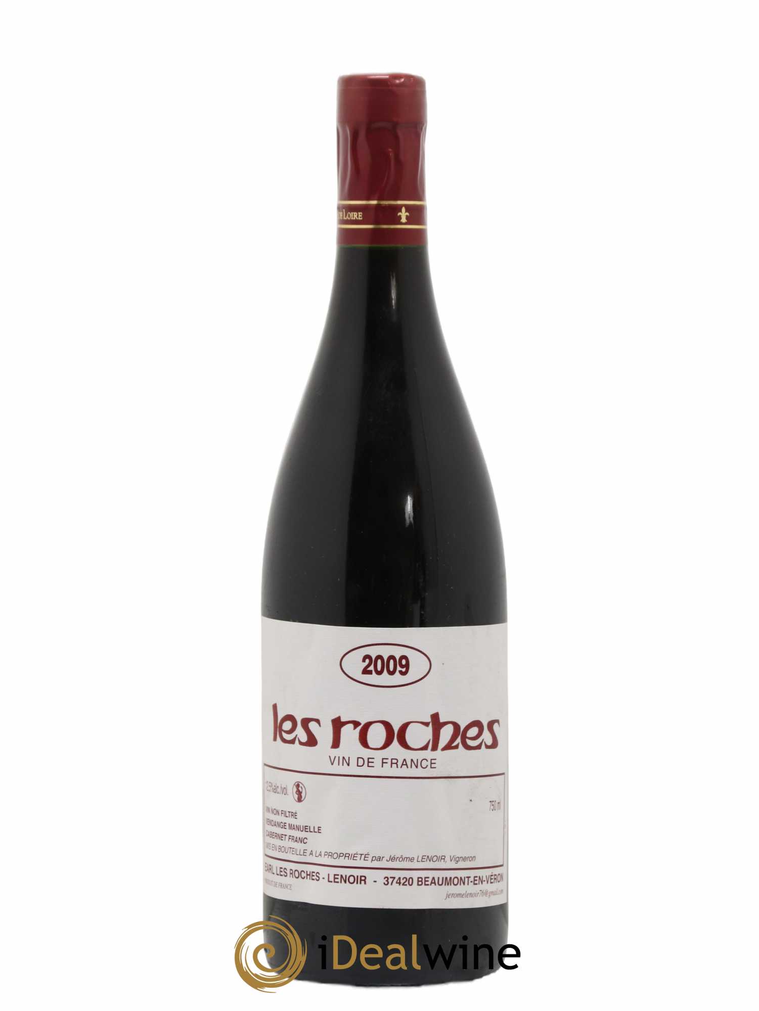 Vin de France Les Roches Lenoir (Domaine) 2009 - Lot de 1 bouteille - 0