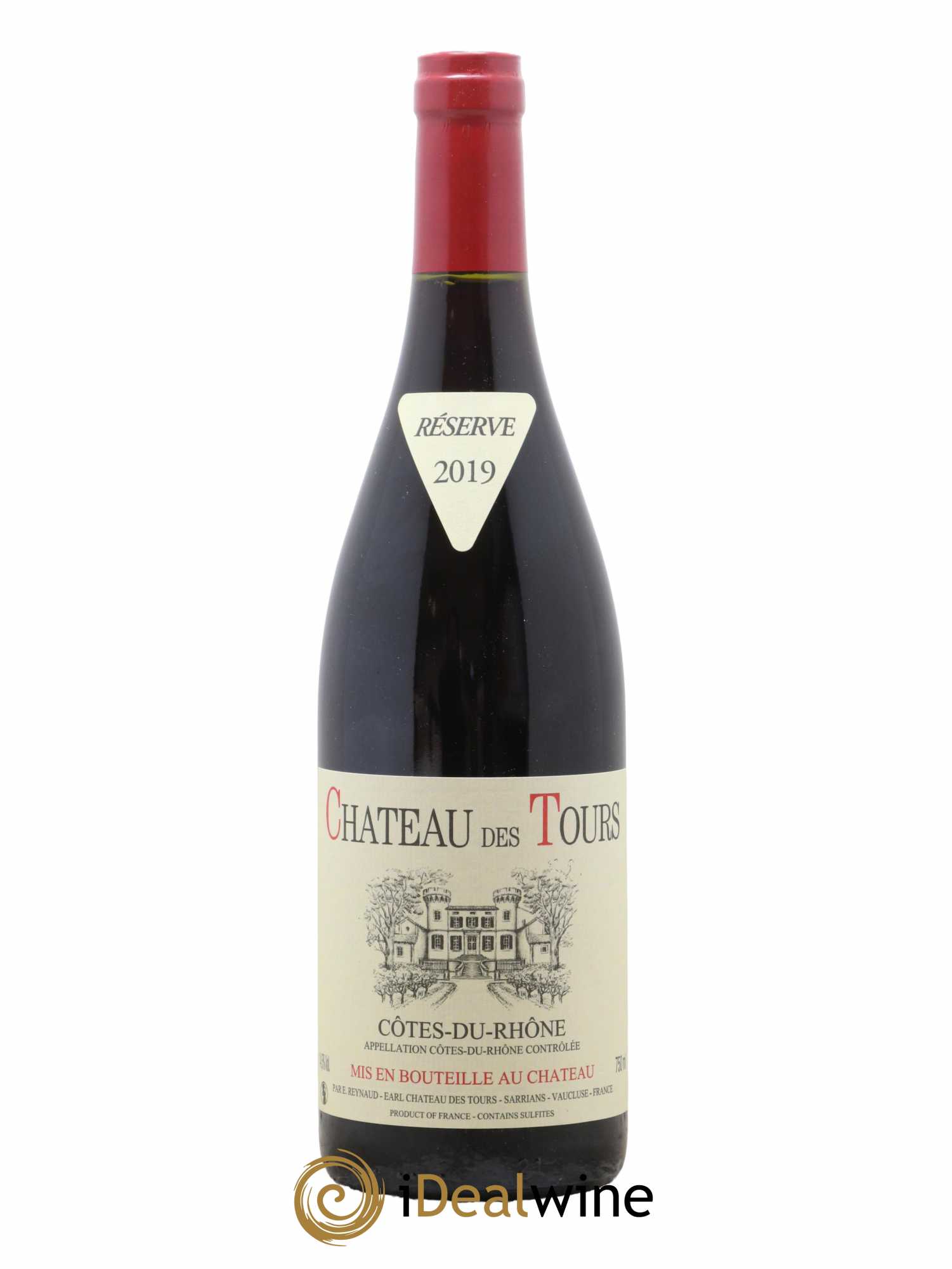 Côtes-du-Rhône Château des Tours Emmanuel Reynaud 2019 - Lot de 1 bouteille - 0