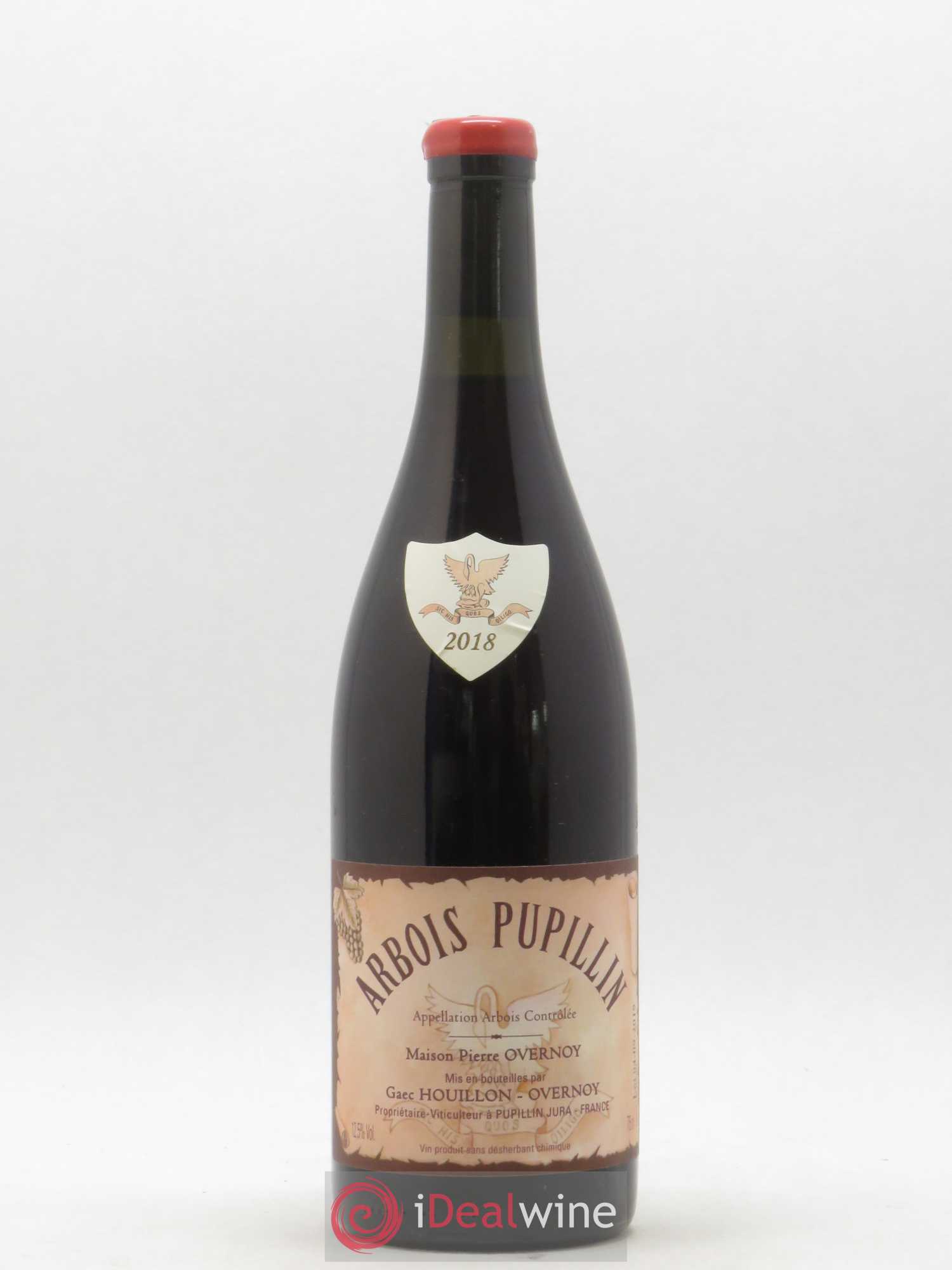 Arbois-Pupillin Poulsard (cire rouge) Overnoy-Houillon (Domaine) 2018 - Lot de 1 bouteille - 0