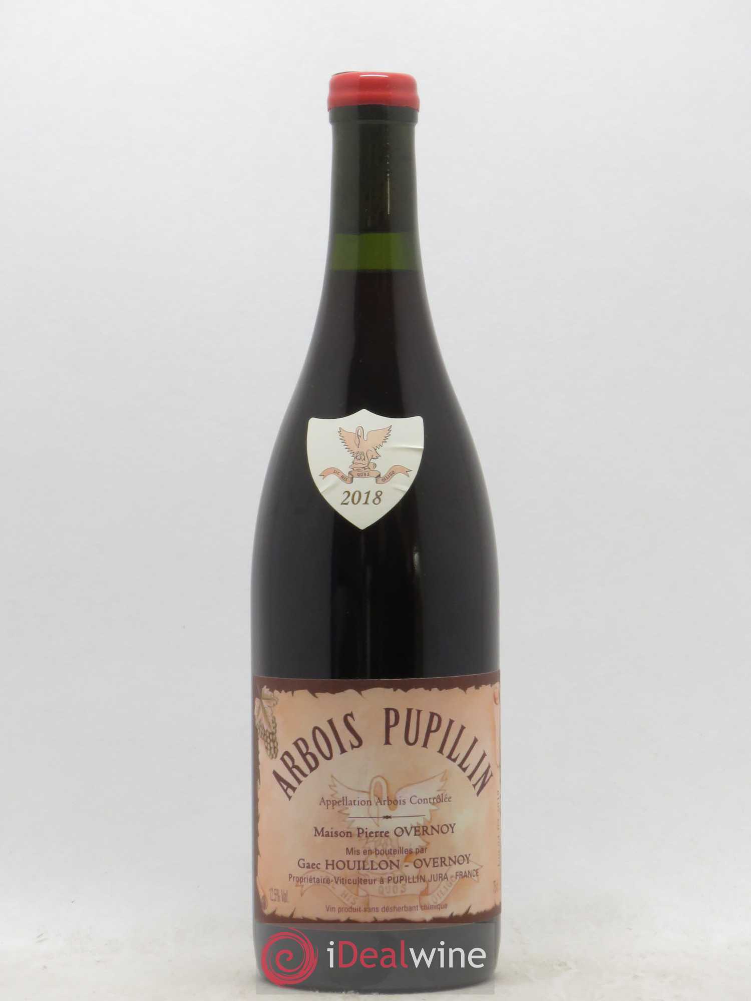 Arbois-Pupillin Poulsard (cire rouge) Overnoy-Houillon (Domaine) 2018 - Lot de 1 bouteille - 0