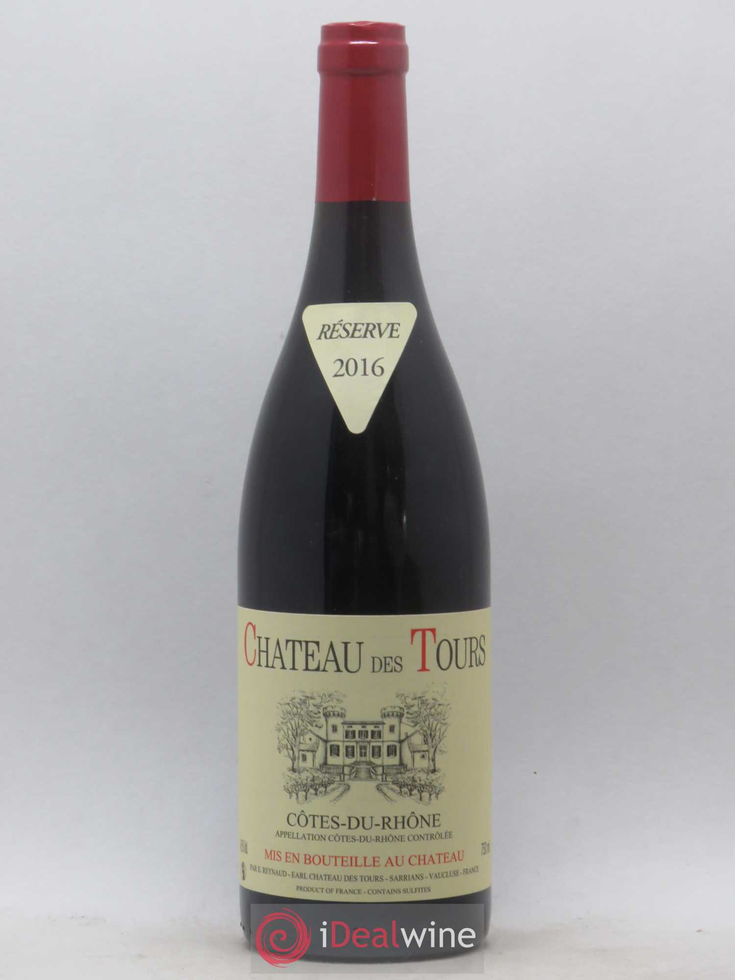 Côtes-du-Rhône Château des Tours Emmanuel Reynaud 2016 - Lot de 1 bouteille - 0