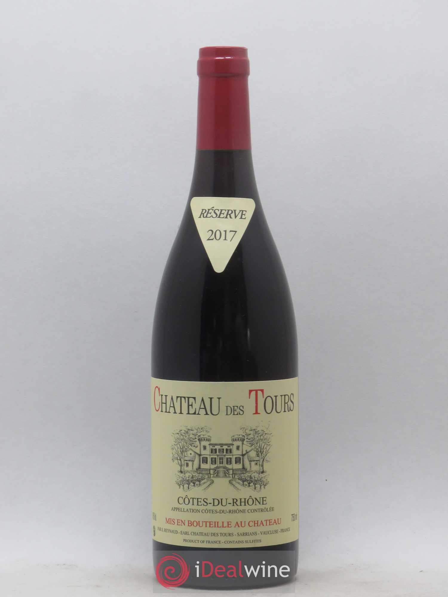 Côtes-du-Rhône Château des Tours Emmanuel Reynaud 2017 - Lot de 1 bouteille - 0