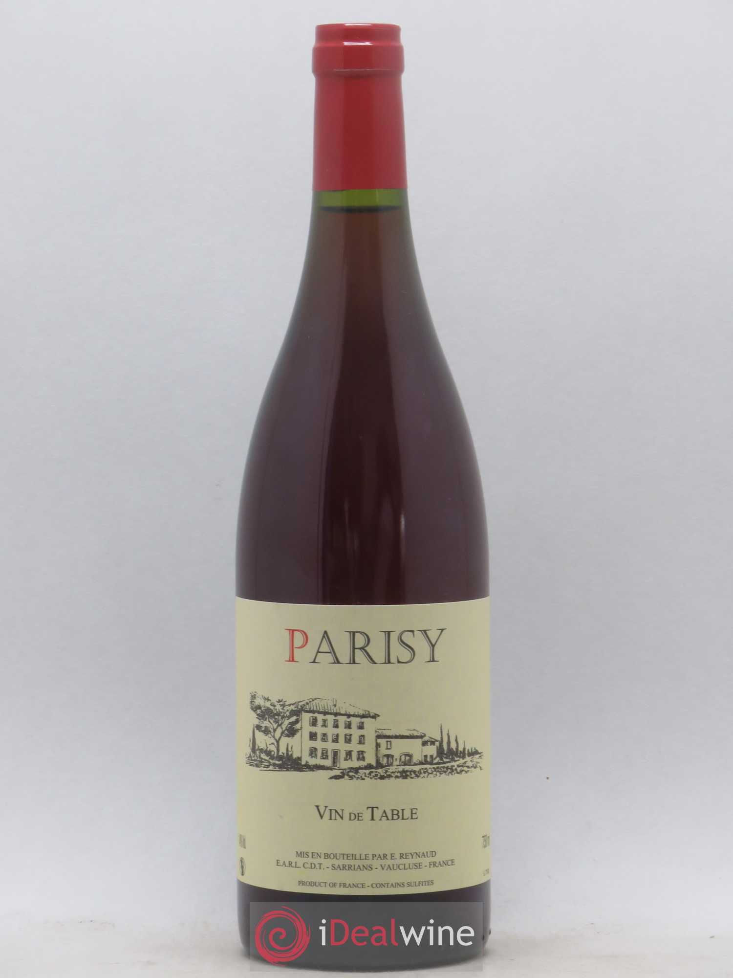 Vin de Table Parisy Emmanuel Reynaud - Lot de 1 bouteille - 0