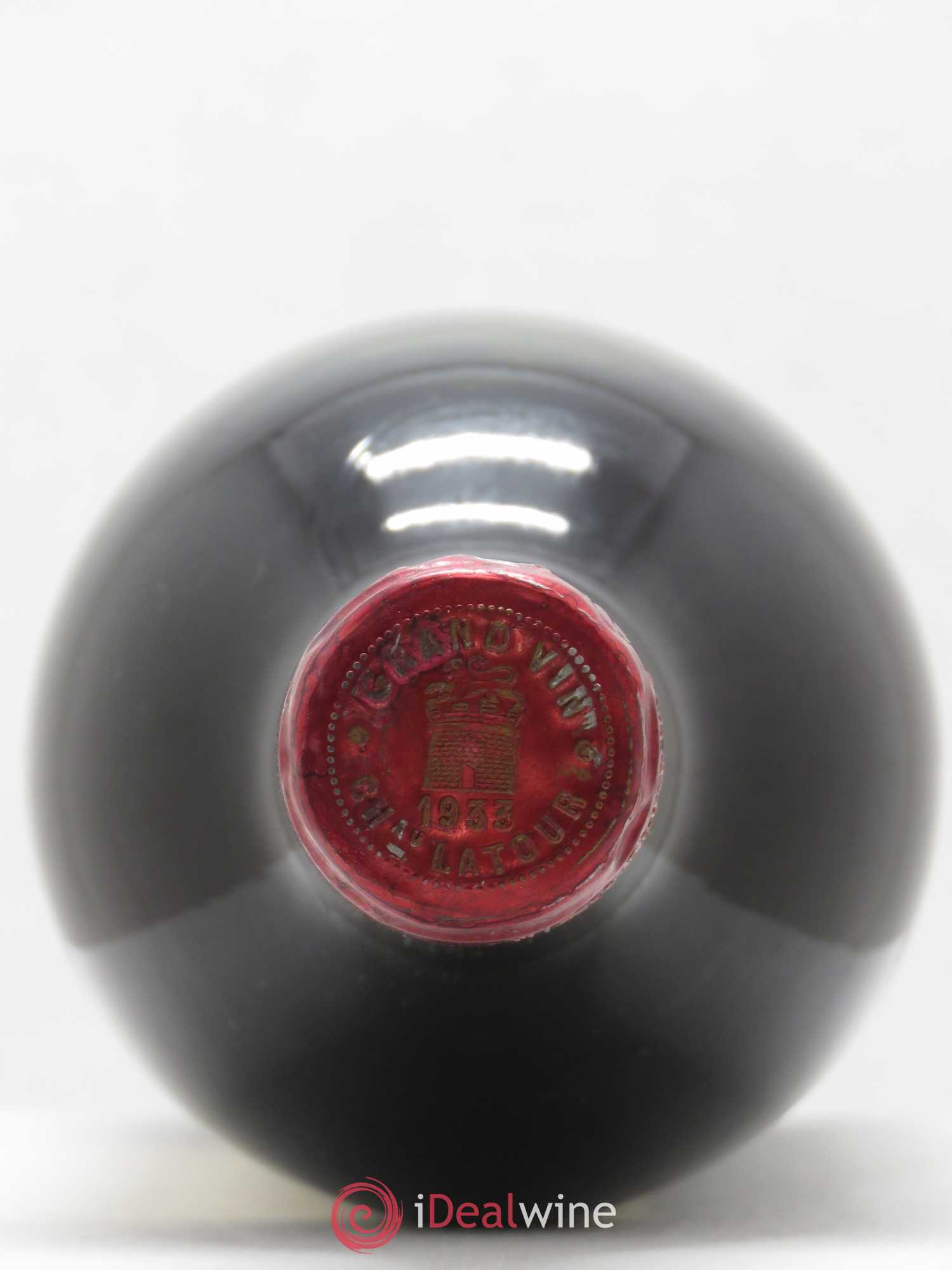 Château Latour 1er Grand Cru Classé 1933 - Lot de 1 bouteille - 1