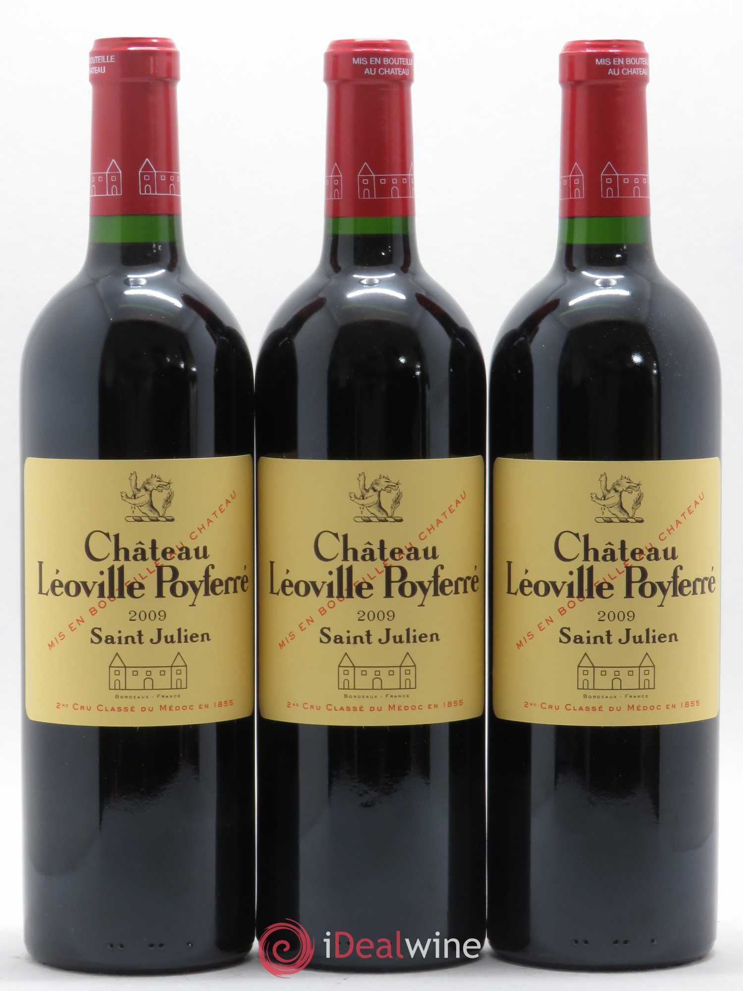 Château Léoville Poyferré 2ème Grand Cru Classé 2009 - Lot de 6 bouteilles - 2