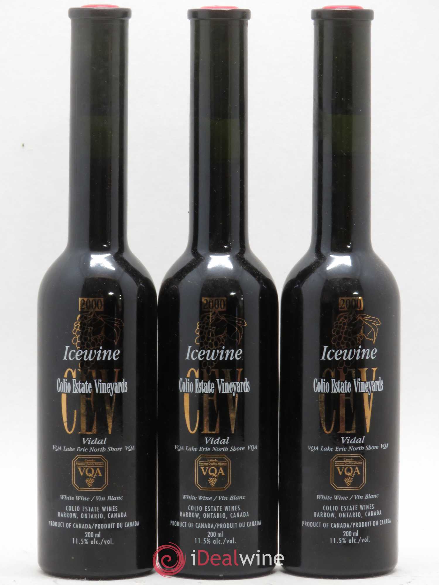 Icewine Celio Estat Vineyards 2000 - Posten von 6 Flacons - 1
