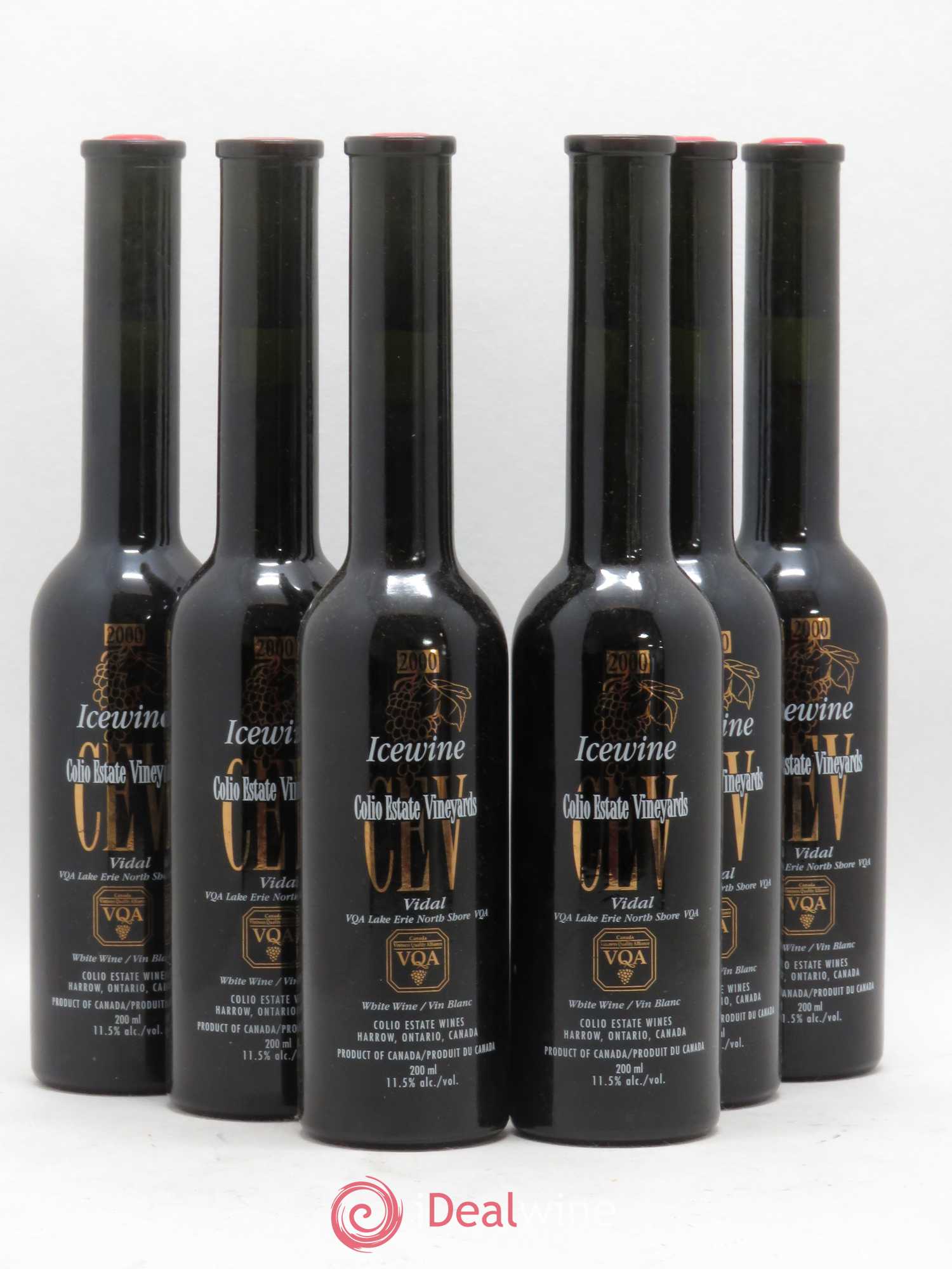 Icewine Celio Estat Vineyards 2000 - Posten von 6 Flacons - 0