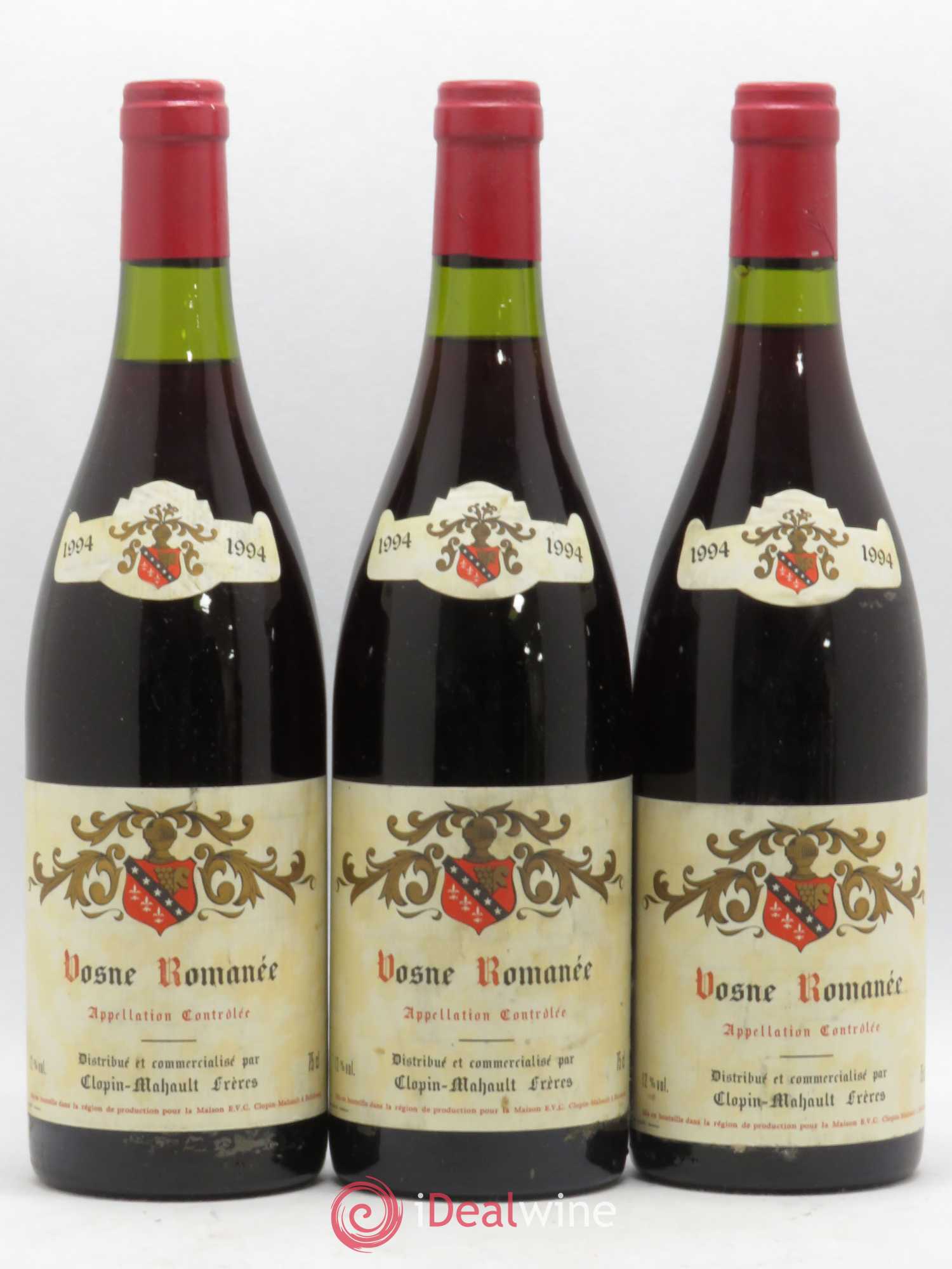 Vosne-Romanée Clopin Mahault 1994 - Posten von 3 Flaschen - 0