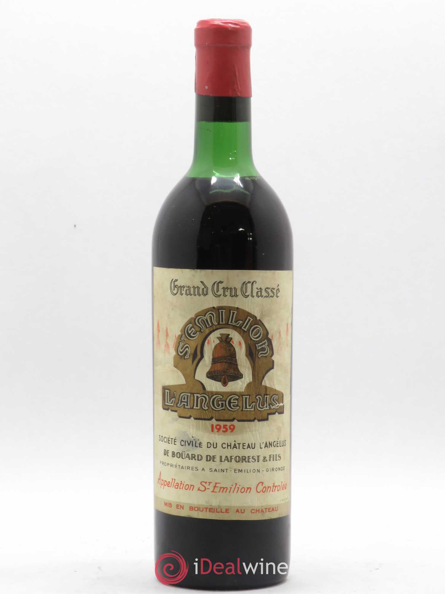 Château Angélus 1er Grand Cru Classé A 1959 - Lot de 1 bouteille - 0