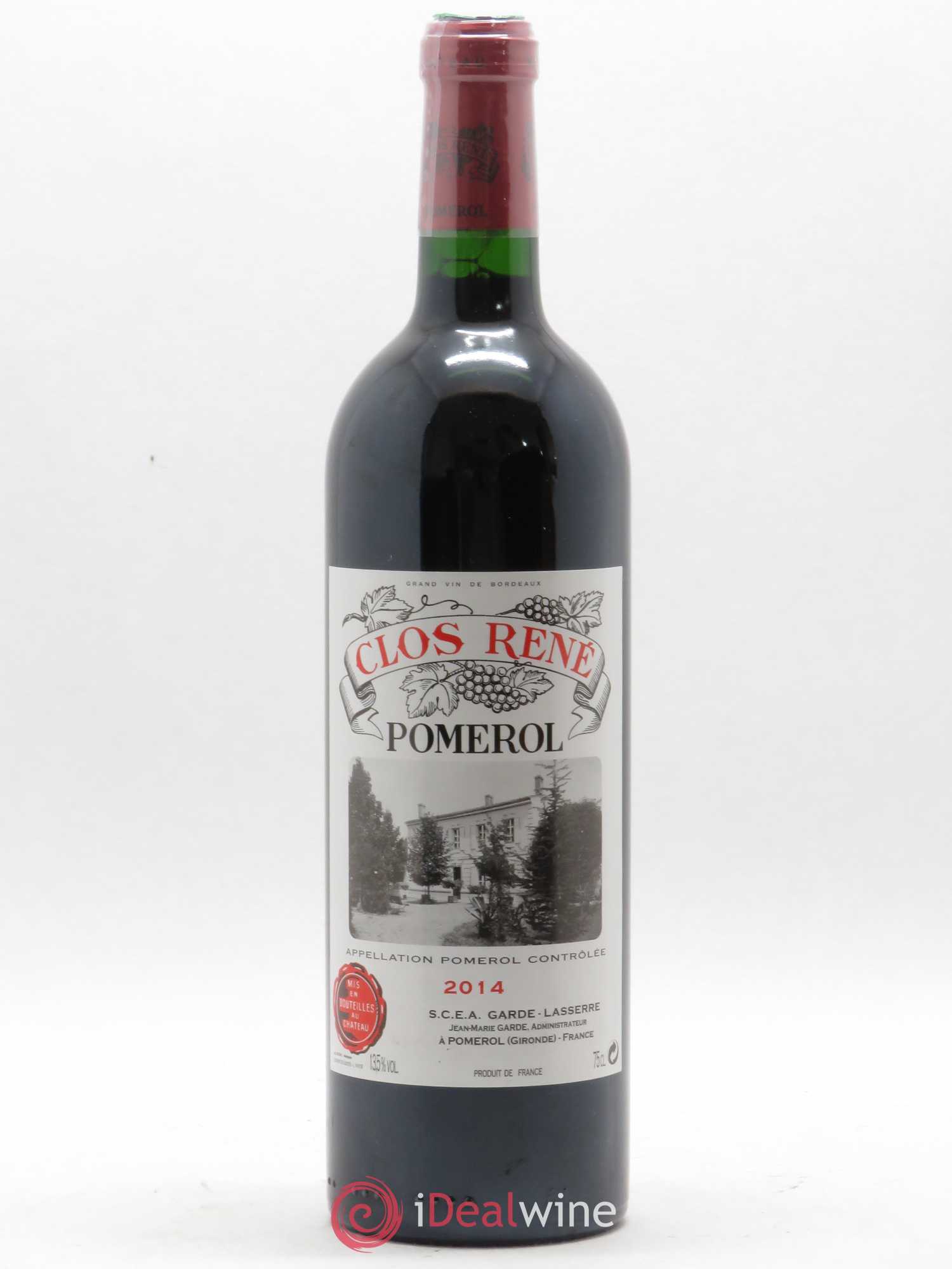 Clos René 2014 - Lot of 1 bottle - 0