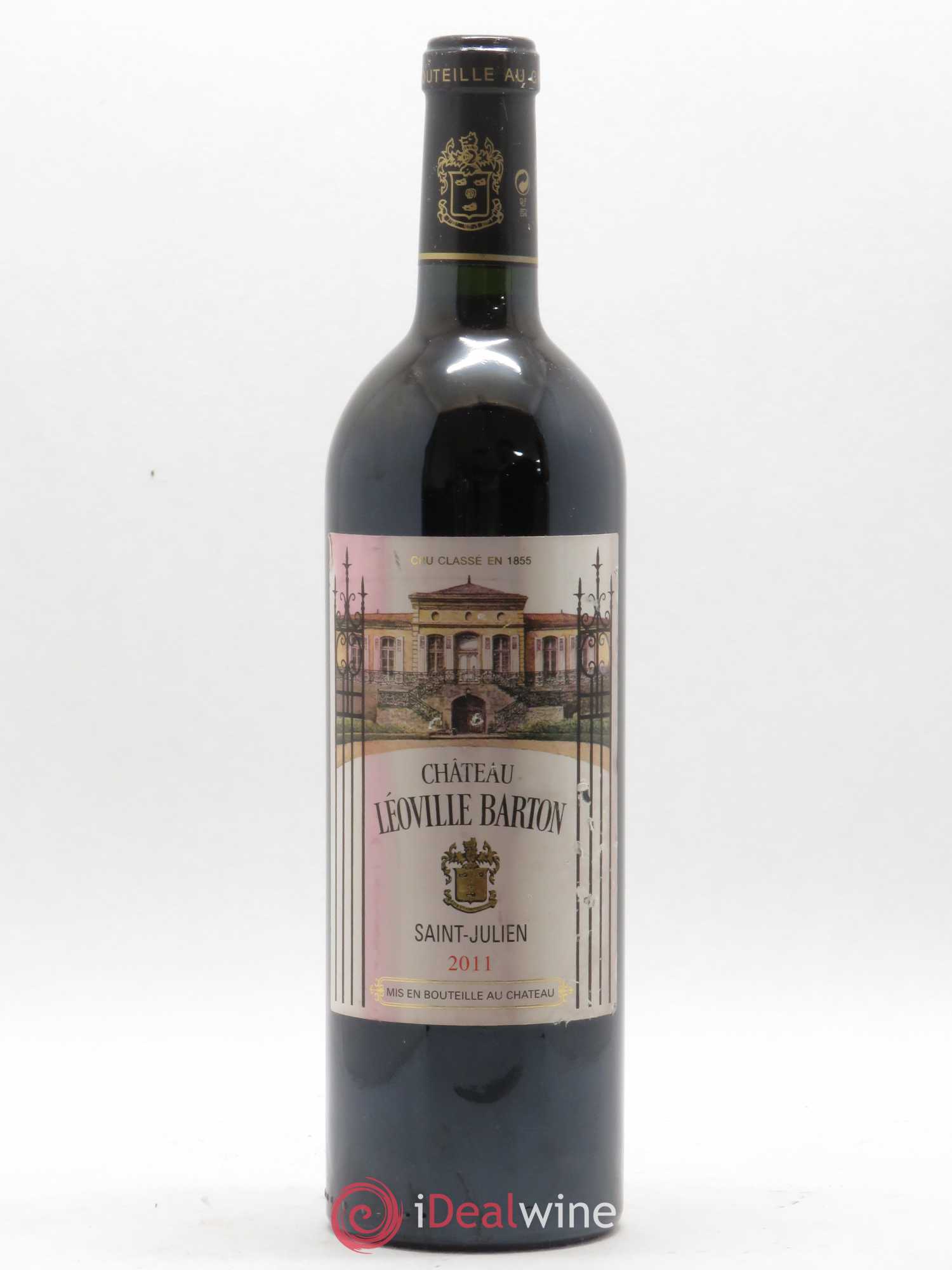 Château Léoville Barton 2ème Grand Cru Classé 2011 - Lot de 1 bouteille - 0