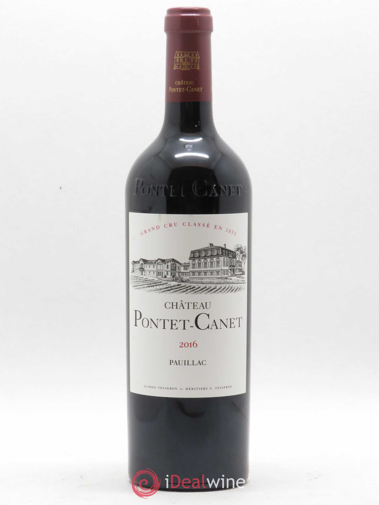 Château Pontet Canet 5ème Grand Cru Classé 2016 - Lot de 1 bouteille - 0