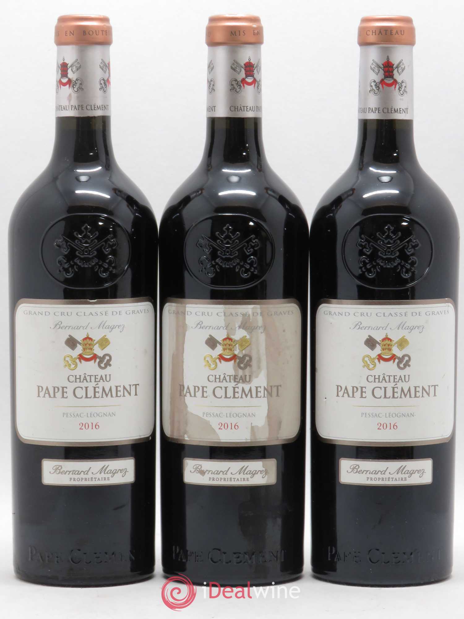 Château Pape Clément Cru Classé de Graves 2016 - Lot de 3 bouteilles - 0