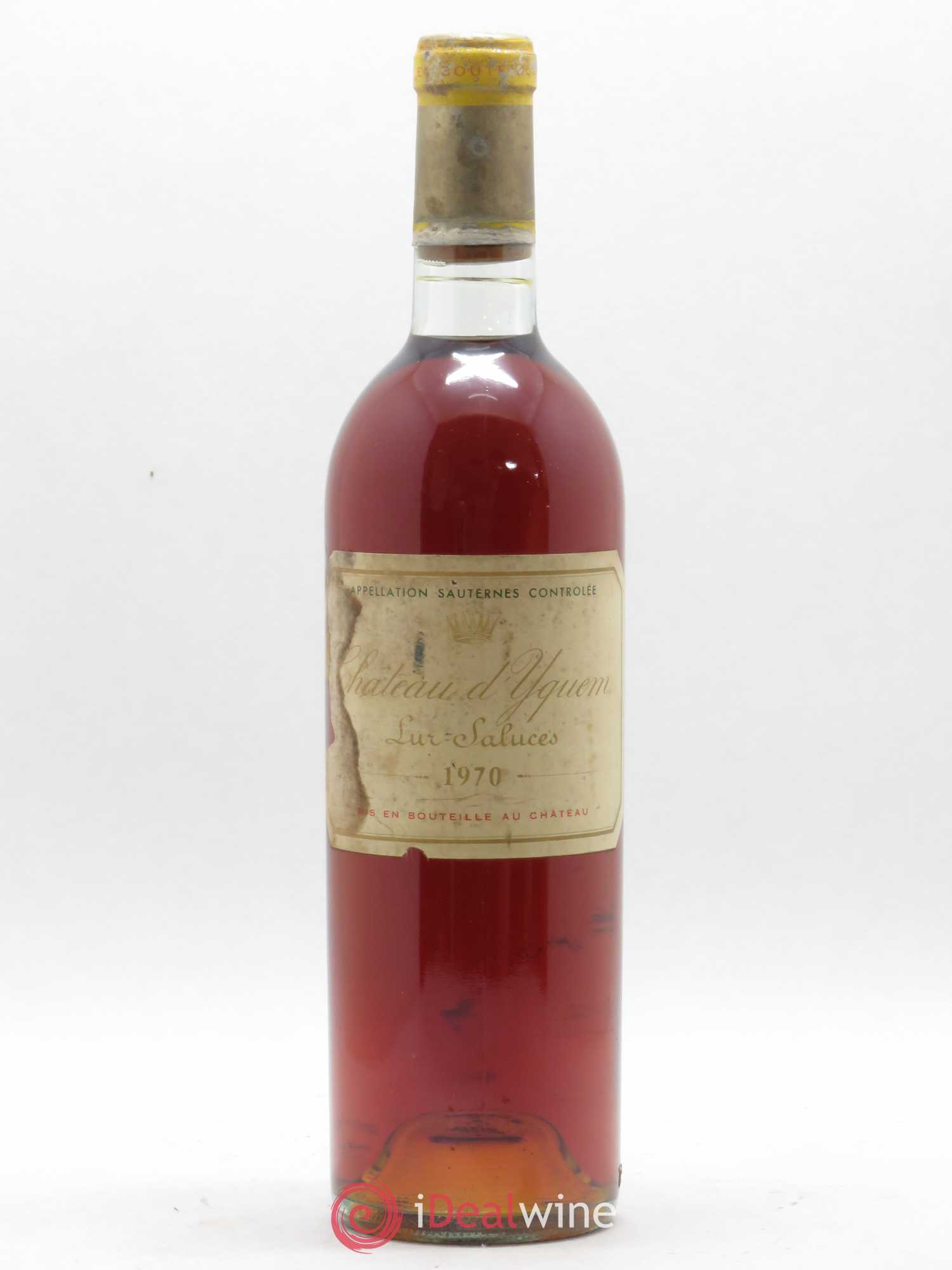 Château d' Yquem 1er Cru Classé Supérieur 1970 - Lotto di 1 bottiglia - 0