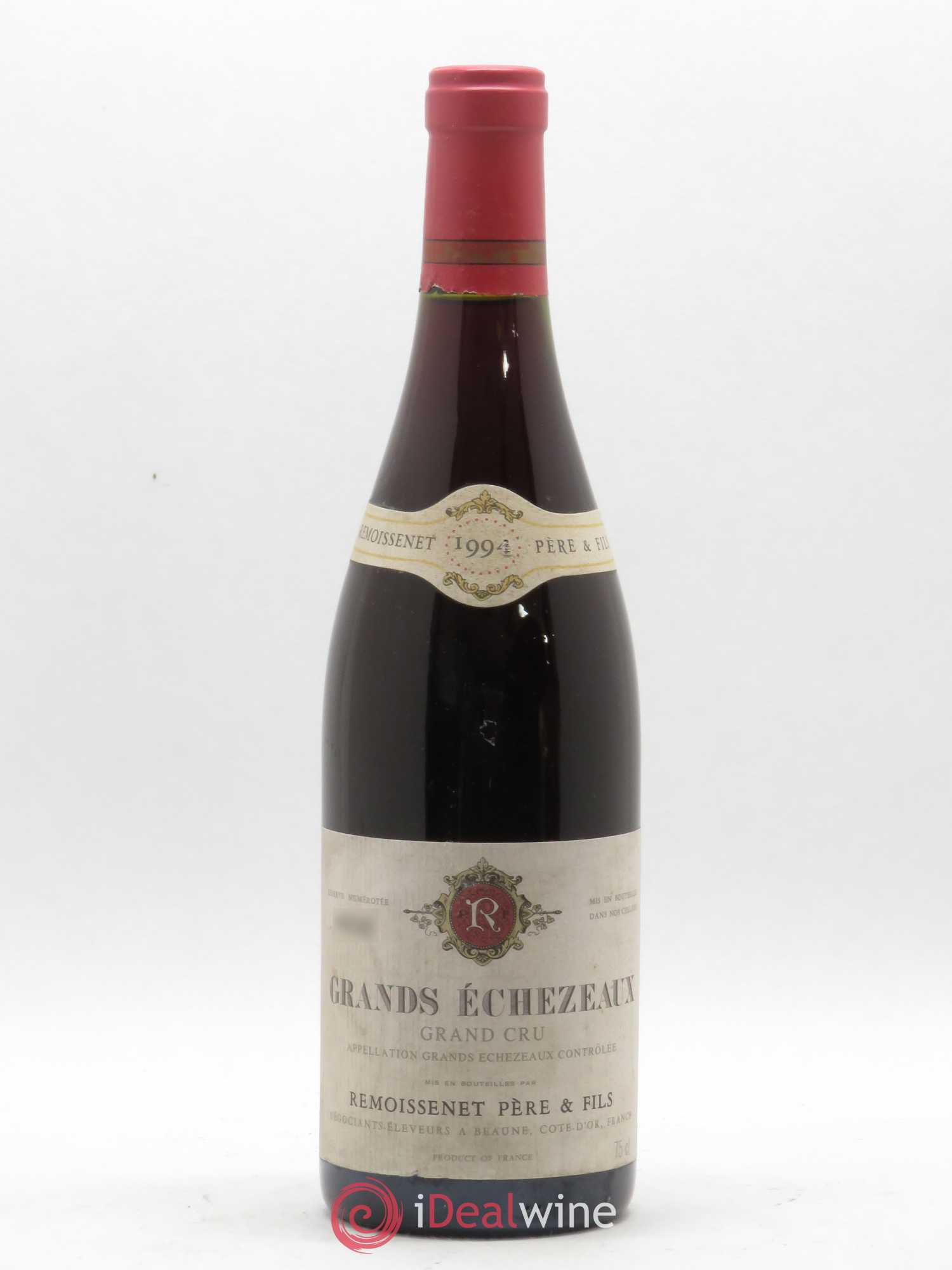 Grands-Echezeaux Grand Cru Remoissenet 1994 - Lot de 1 bouteille - 0
