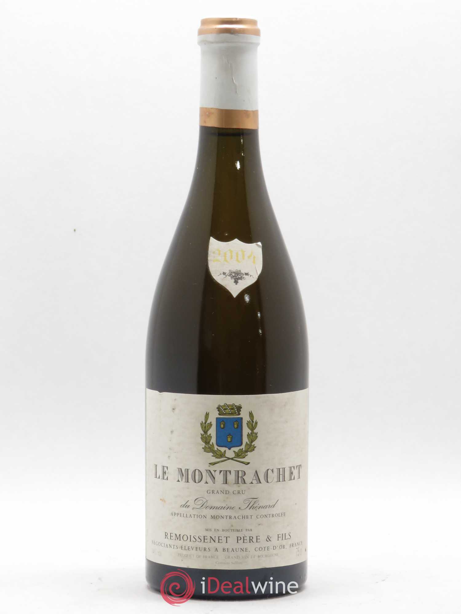 Montrachet Grand Cru du Domaine Thenard Remoissenet Père et Fils 2004 - Posten von 1 Flasche - 0