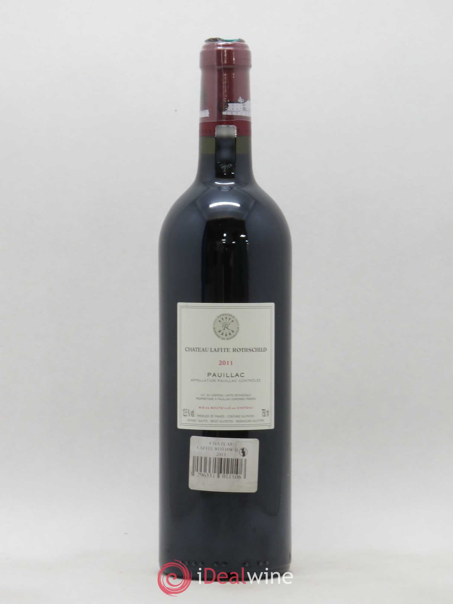 Château Lafite Rothschild 1er Grand Cru Classé 2011 - Lot de 1 bouteille - 1