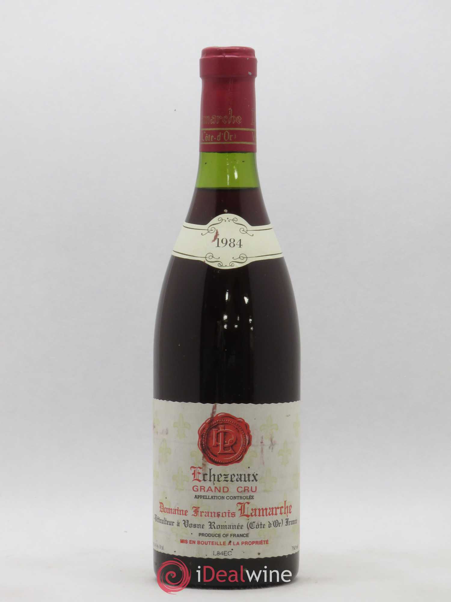 Echezeaux Grand Cru Lamarche (Domaine) 1984 - Lot de 1 bouteille - 0