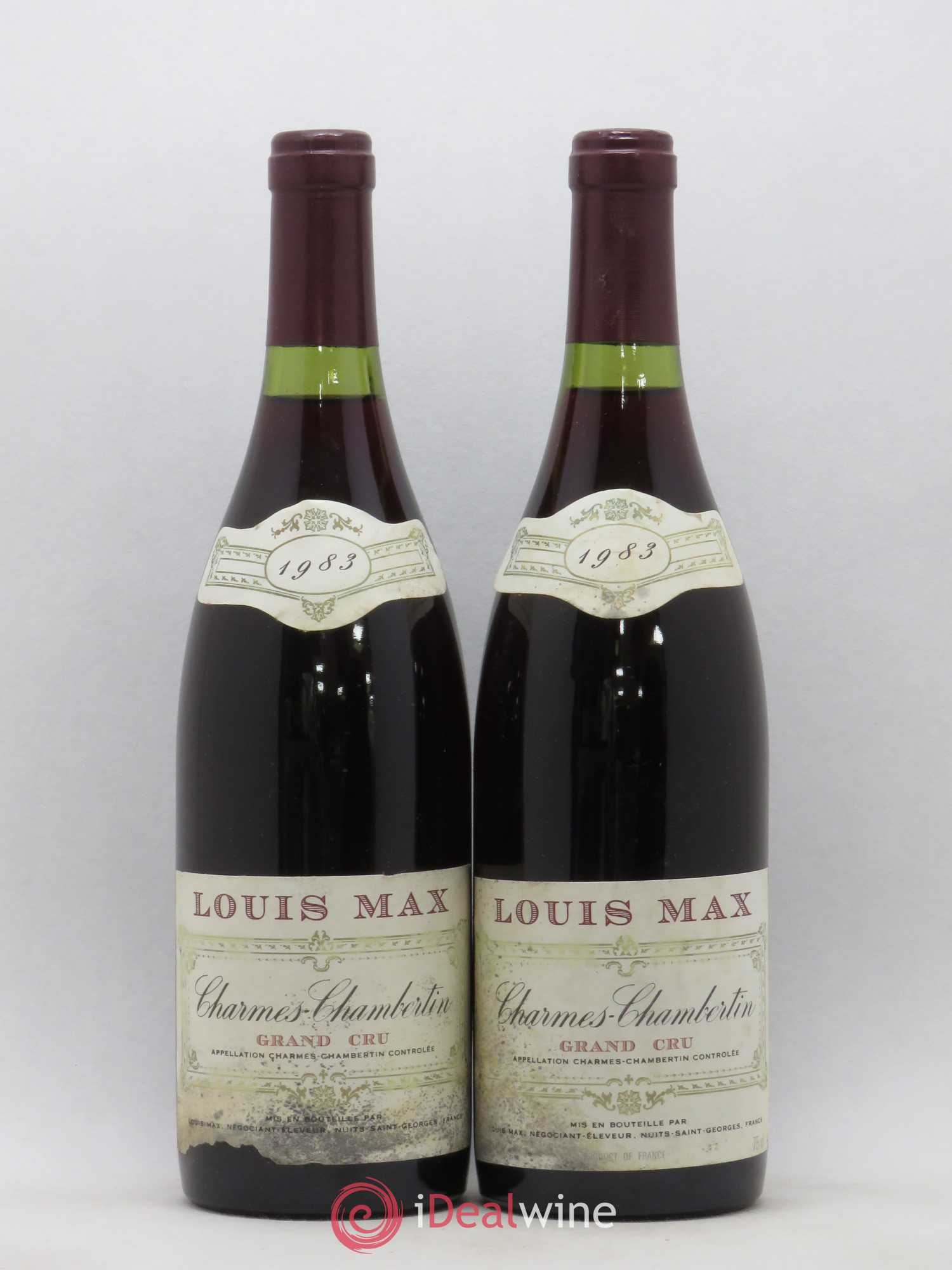 Charmes-Chambertin Grand Cru Louis Max 1983 - Lot de 2 bouteilles - 0