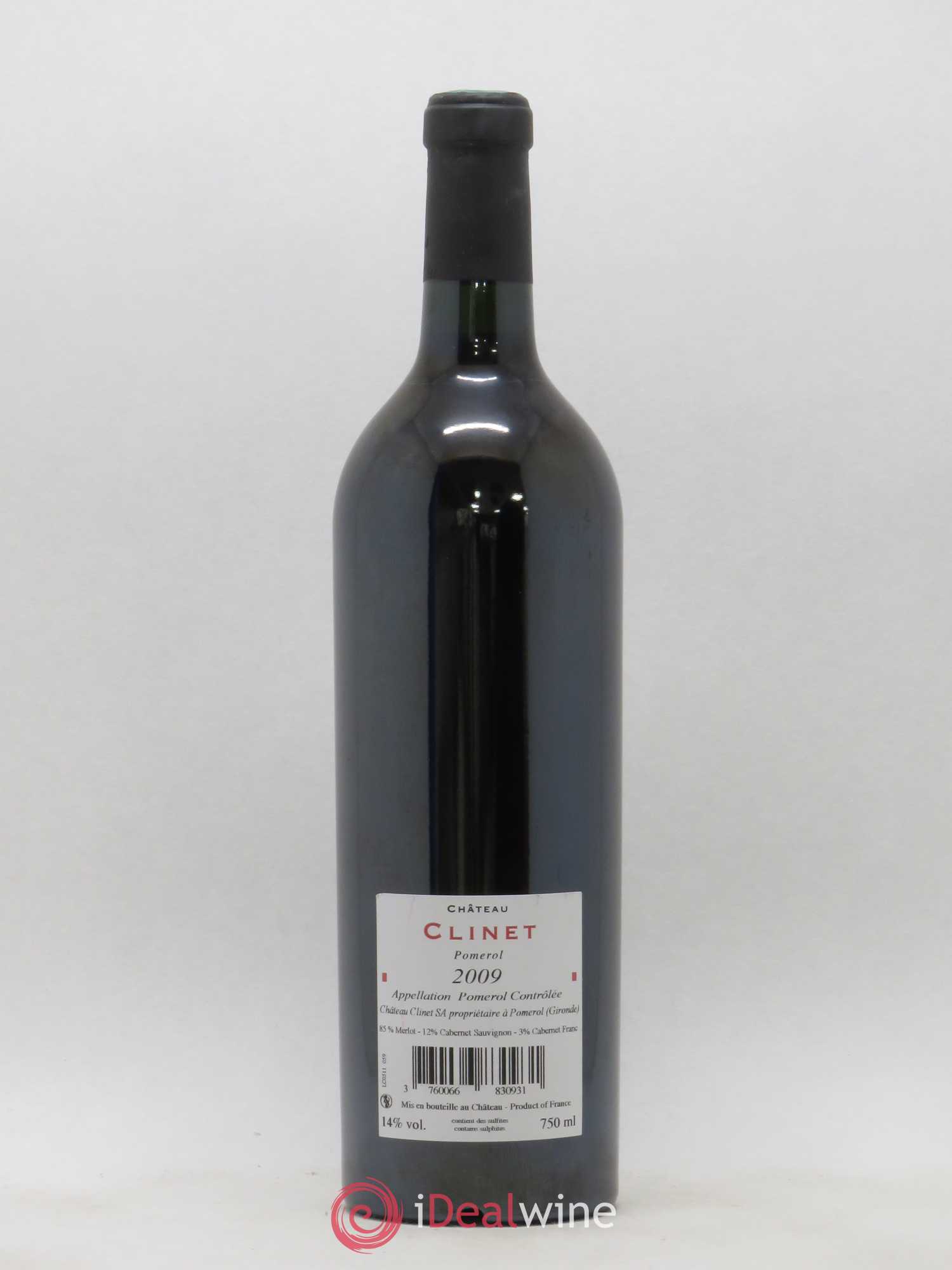 Château Clinet 2009 - Lot de 1 bouteille - 1