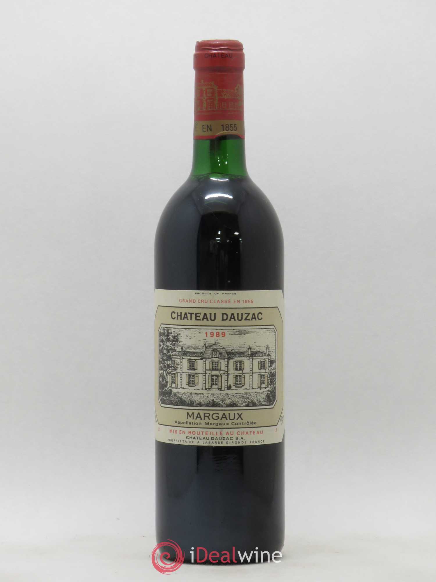 Château Dauzac 5ème Grand Cru Classé 1989 - Lot de 1 bouteille - 0