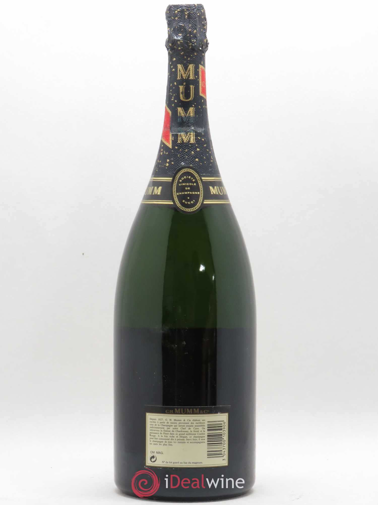 Cordon Rouge Mumm 1989 - Lot de 1 magnum - 1