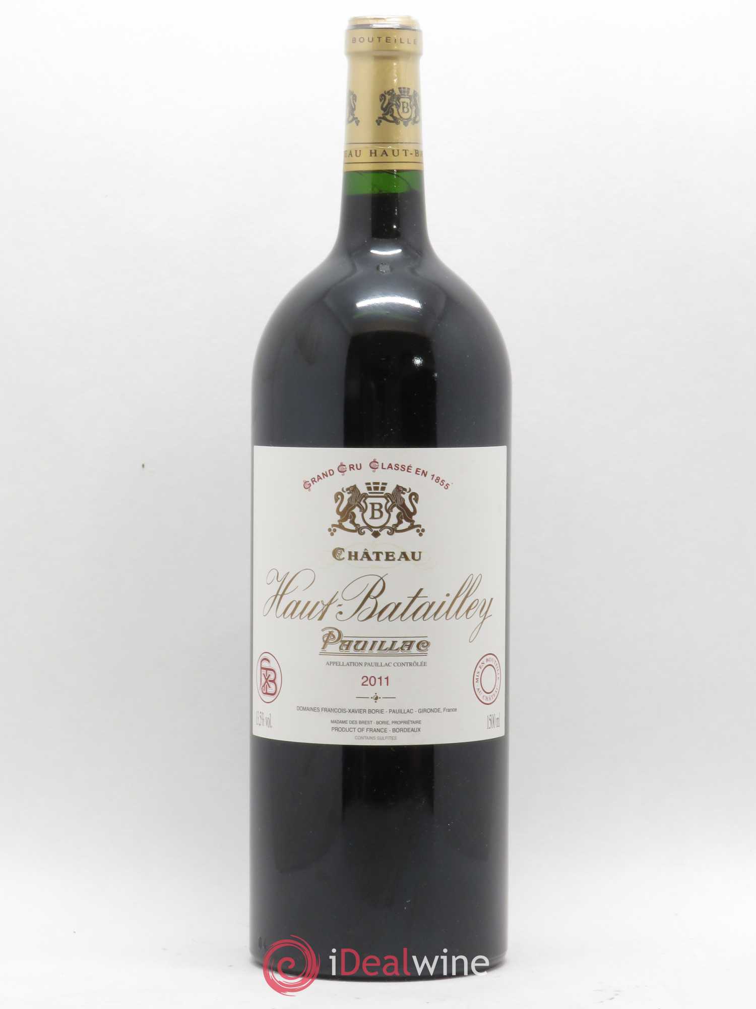 Château Haut Batailley 5ème Grand Cru Classé 2011 - Lot de 1 magnum - 0