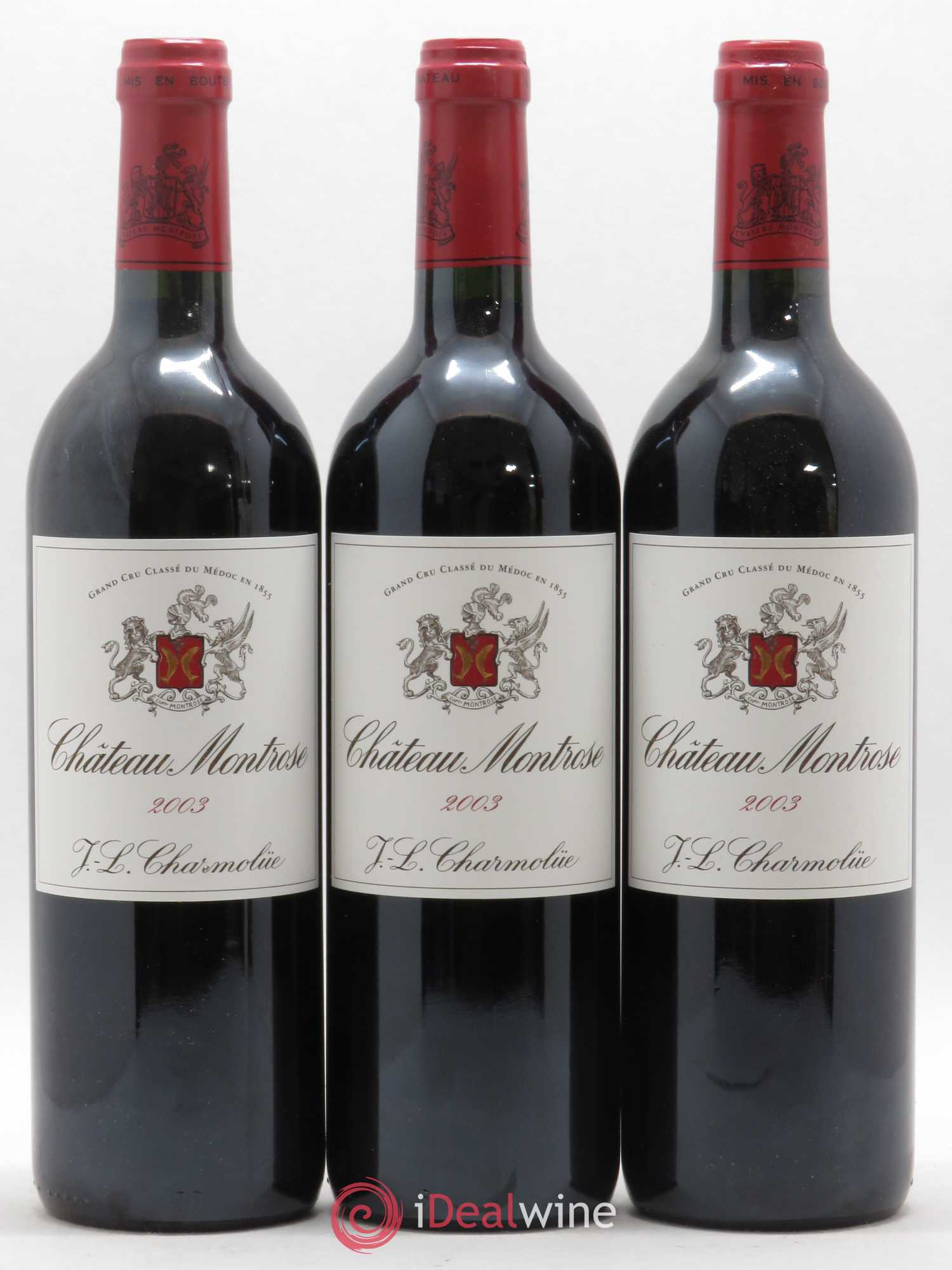 Château Montrose 2ème Grand Cru Classé 2003 - Lot de 6 bouteilles - 1
