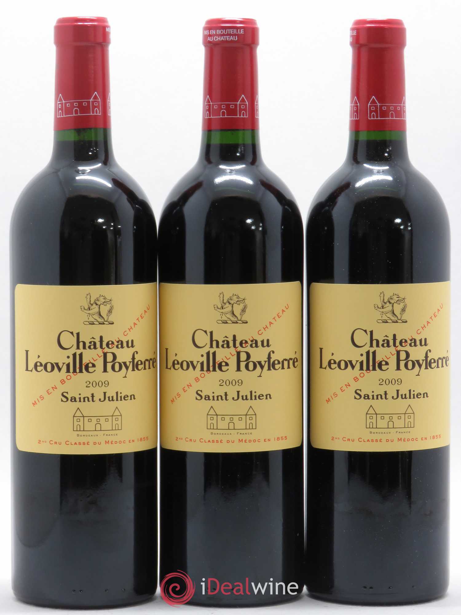 Château Léoville Poyferré 2ème Grand Cru Classé 2009 - Lot de 6 bouteilles - 1