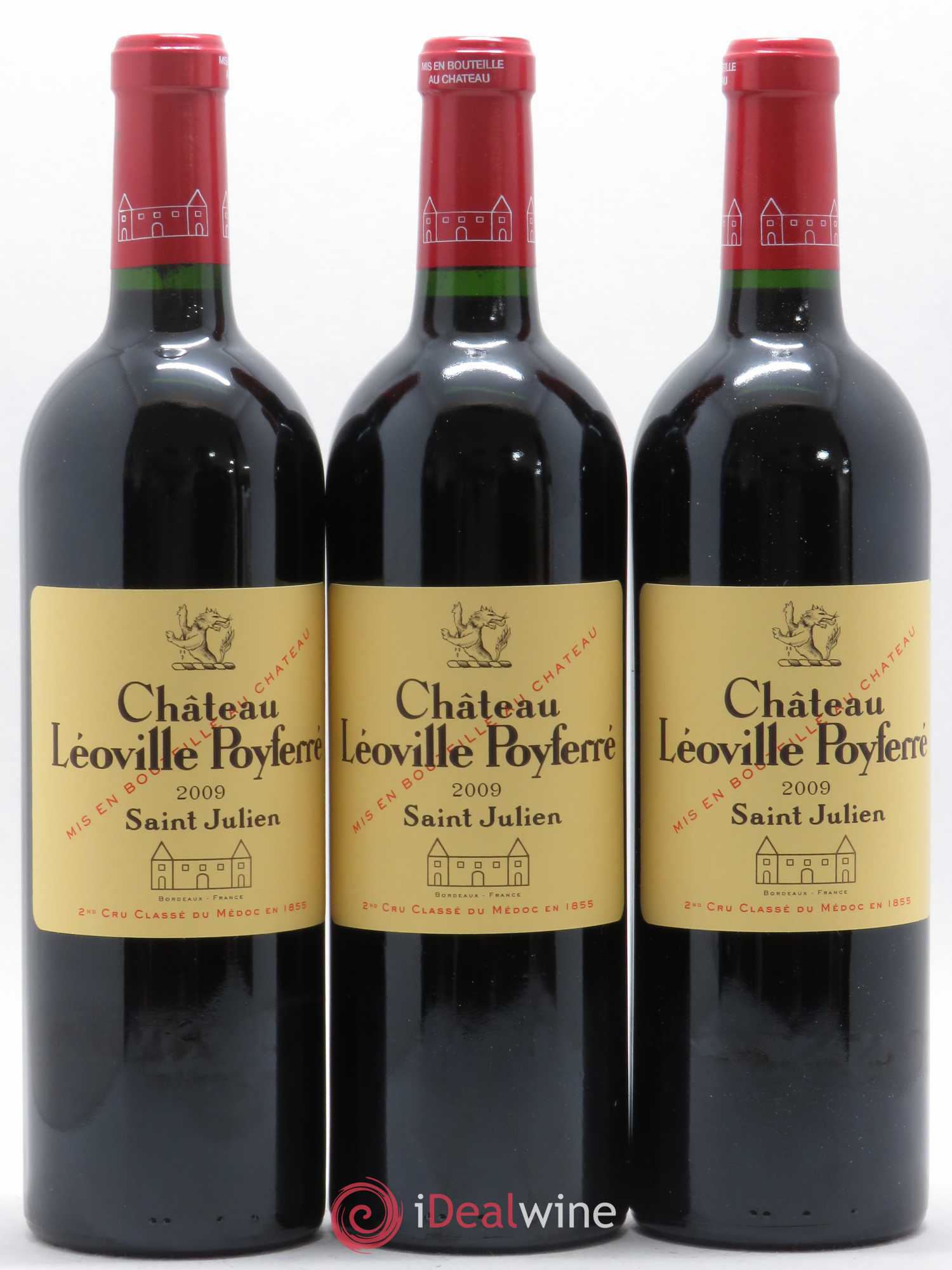 Château Léoville Poyferré 2ème Grand Cru Classé 2009 - Lot de 6 bouteilles - 2
