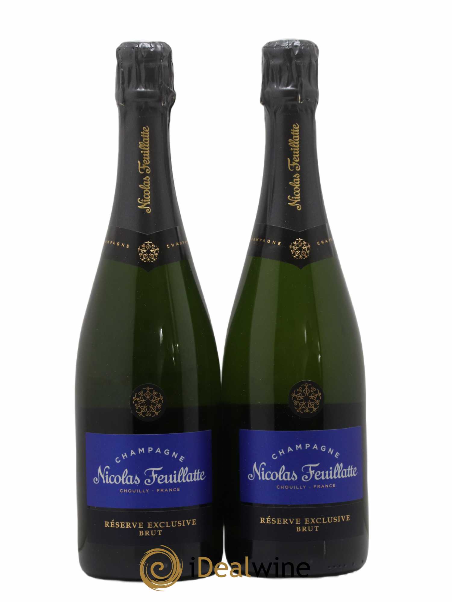 Champagne Nicolas Feuillatte Reserve Exclusive Brut - Lot of 2 bottles - 0