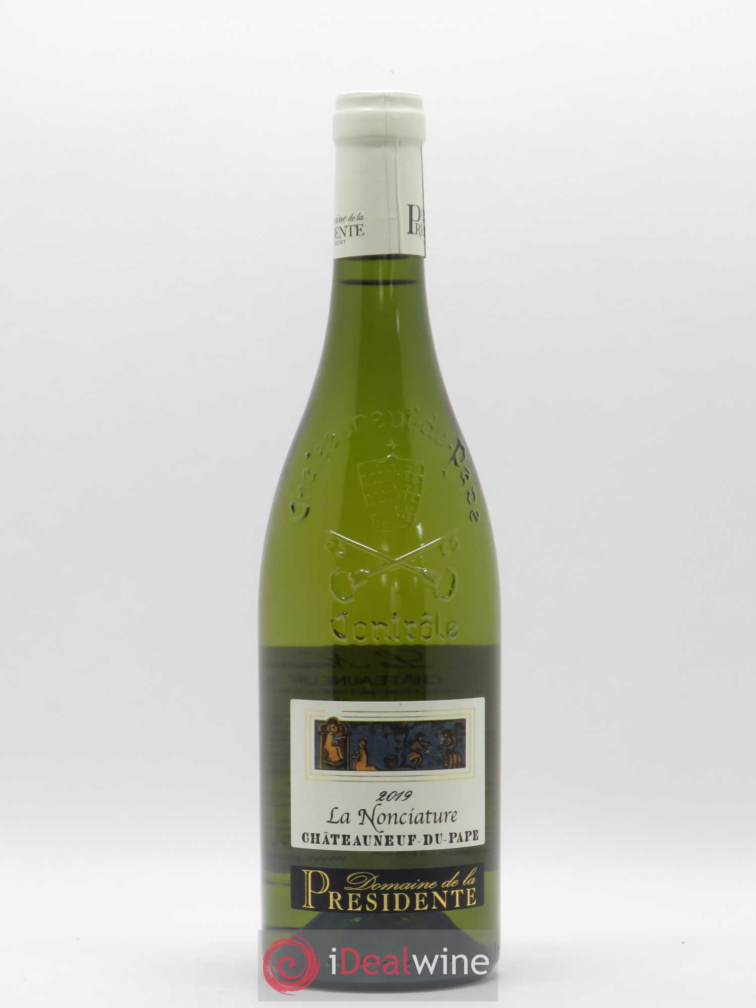 Châteauneuf-du-Pape Domaine de La Presidente La Nonciature 2019 - Posten von 1 Flasche - 0